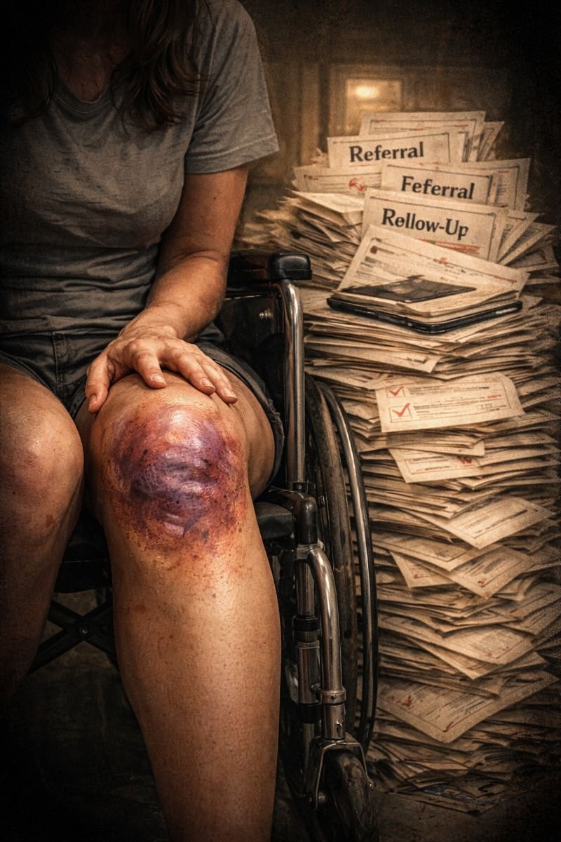 The Case Of The Swollen Knee