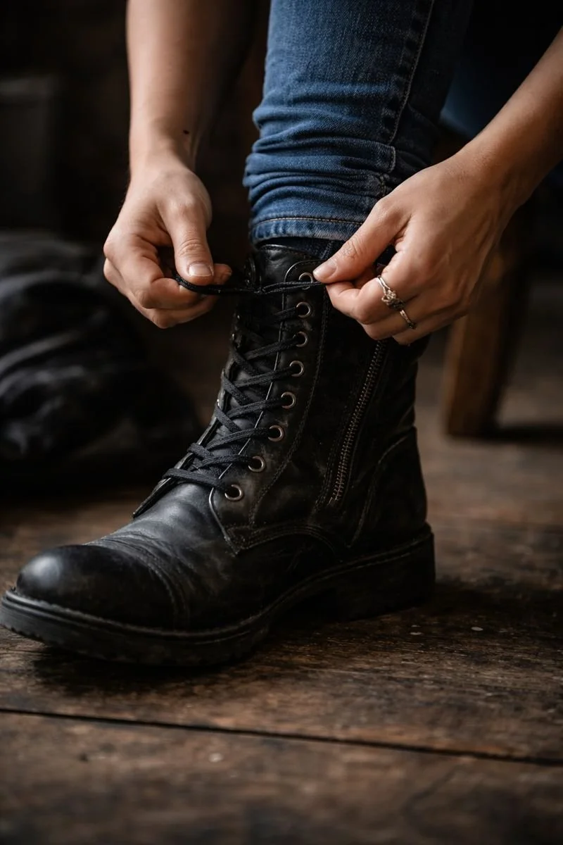 I Had to Tighten My Left Boot Today