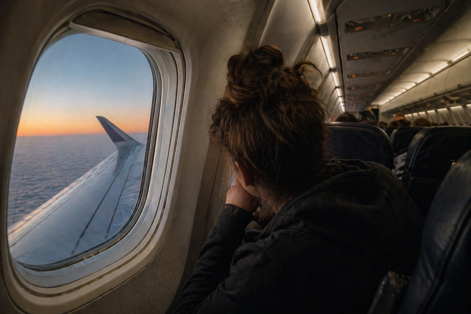 People at 35,000 Feet