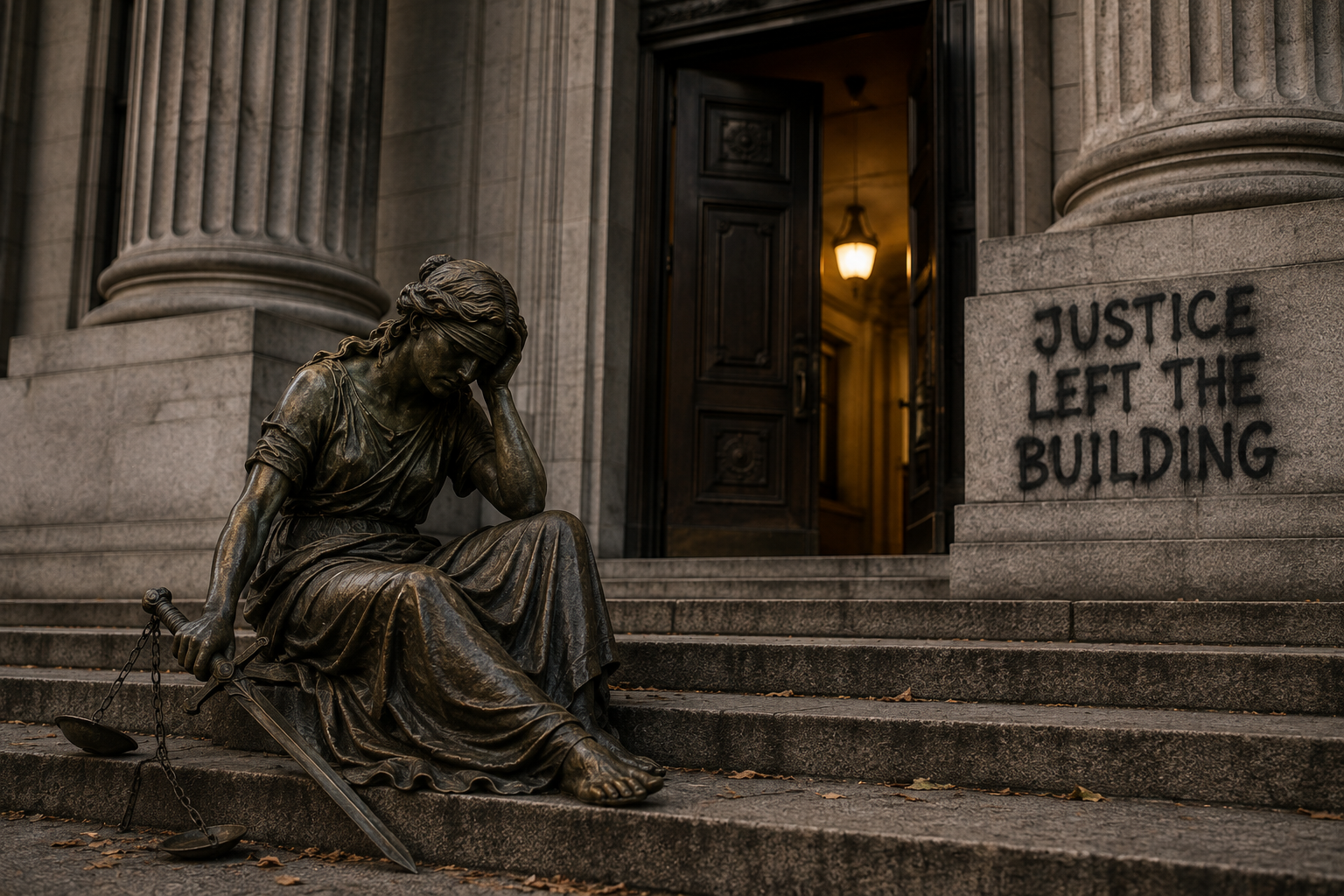 Justice Left the Building