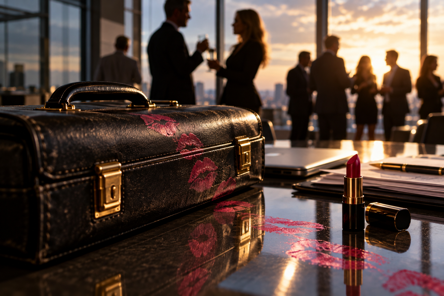A Trail of Lipstick Smears and Corporate Mediocrity
