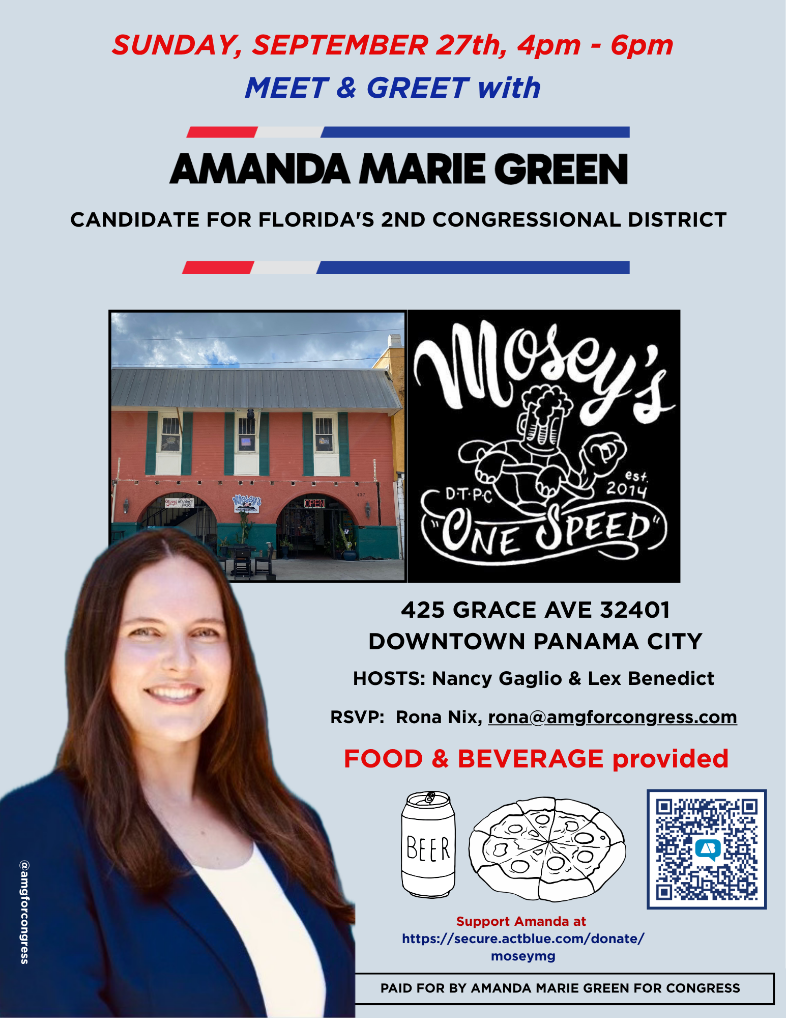 Meet & Greet at Mosey's Downtown