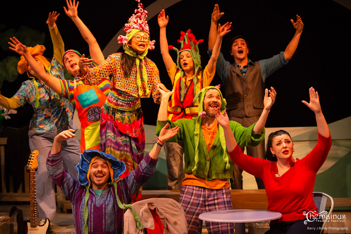 Godspell. Chemainus Theatre Festival. Photo by Barry J. Brady Photography.