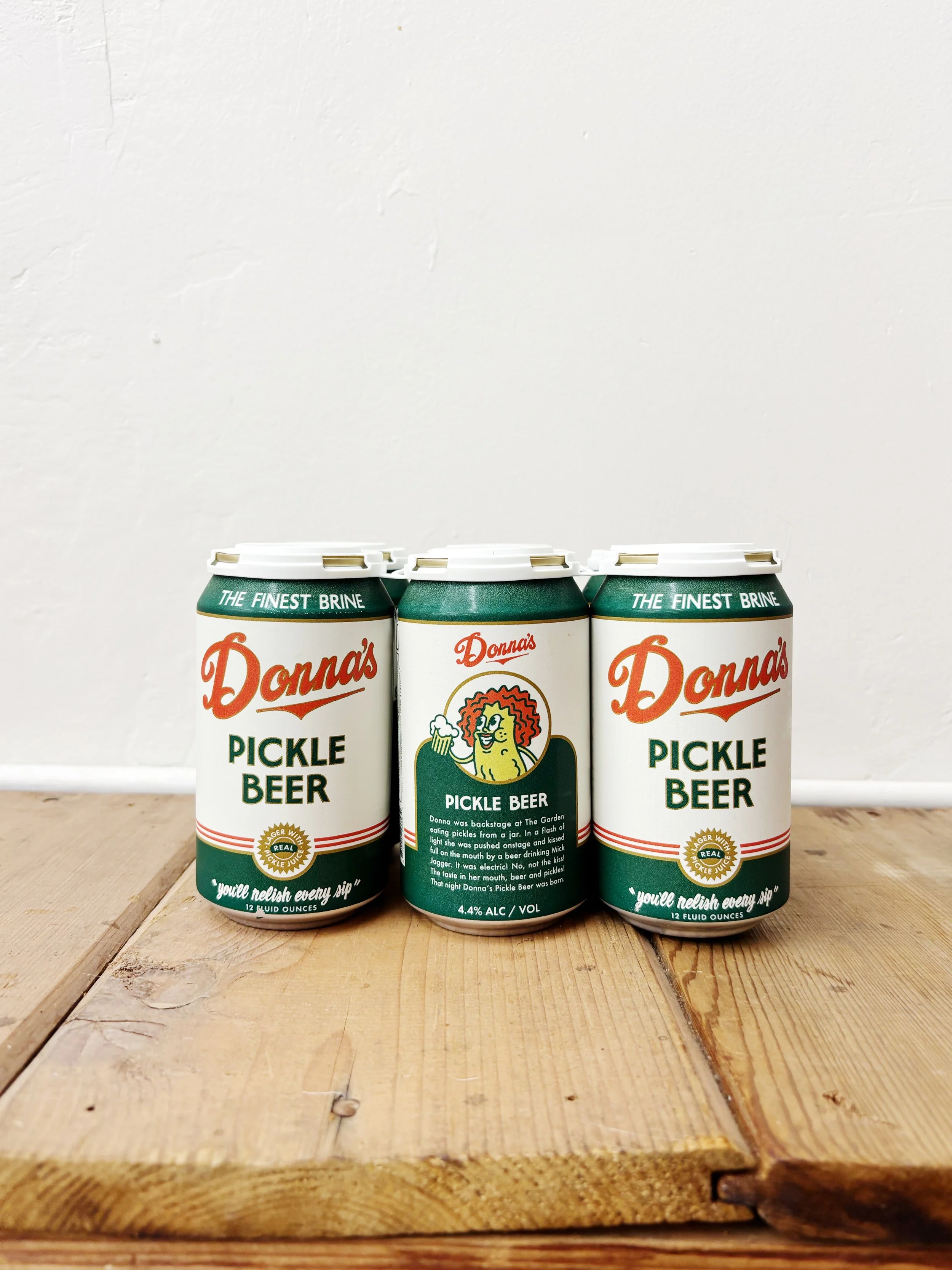 Donna's Pick Beer Lager 12 oz 6 pk