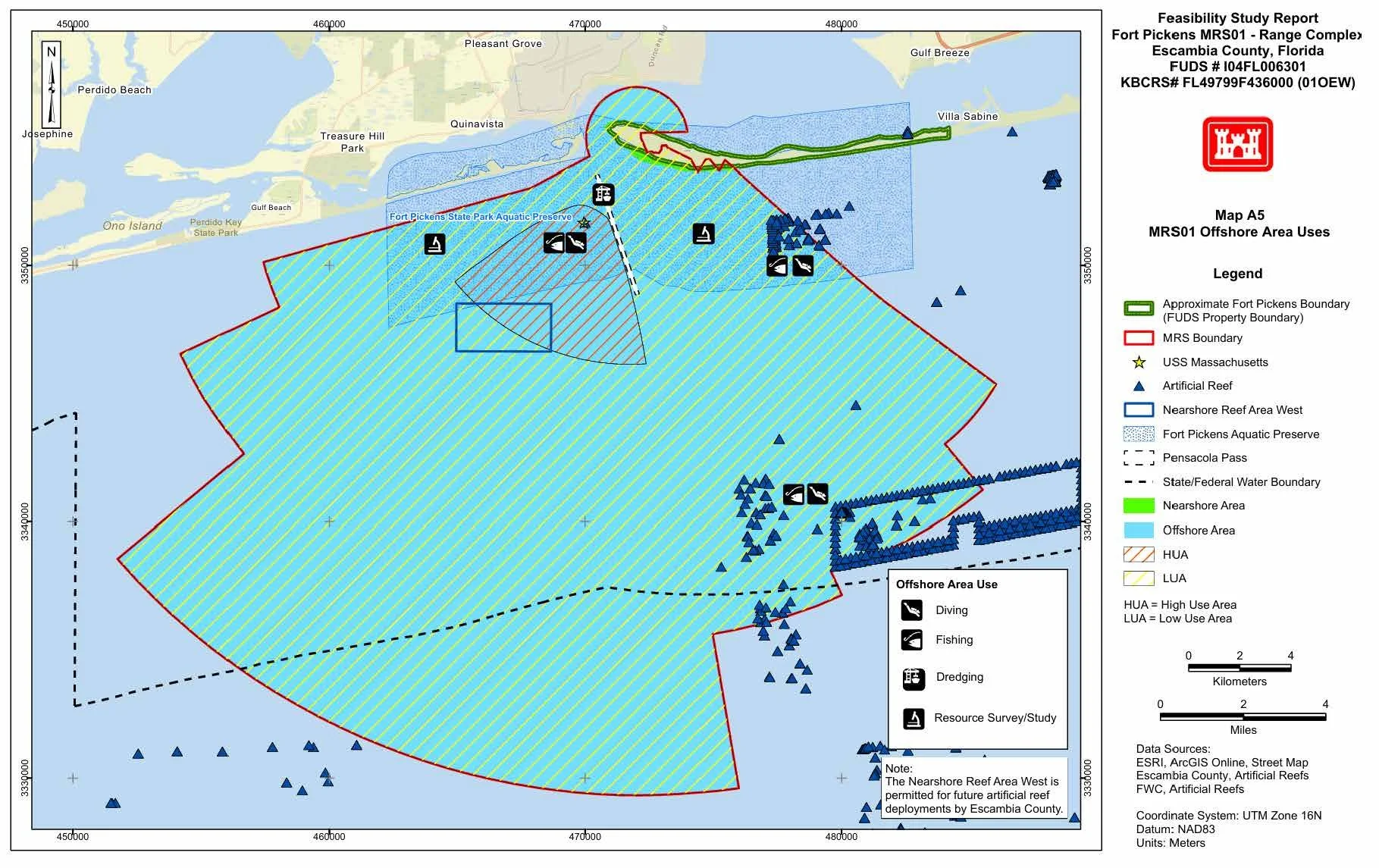Escambia County Public Notice on U.S. Army Corps of Engineers Report