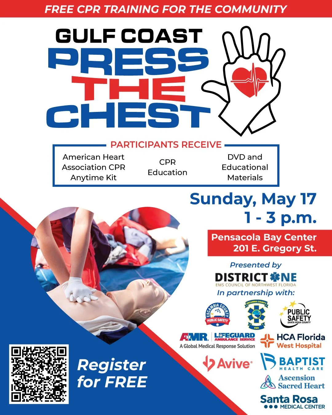 Community CPR Event Set for May 17