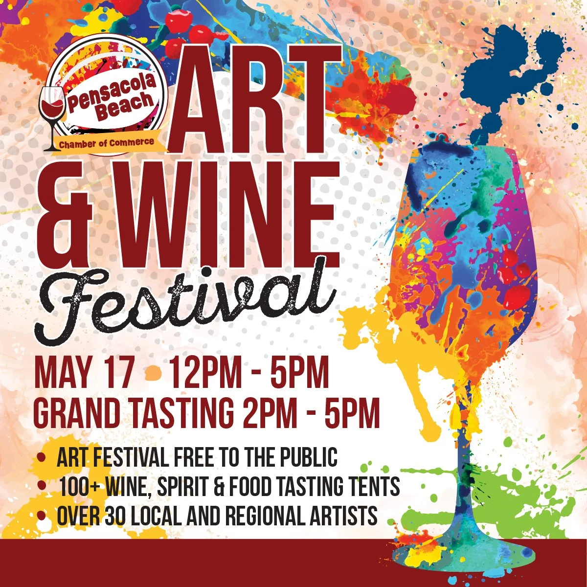 Art and Wine Festival Rescheduled To Sunday May 17