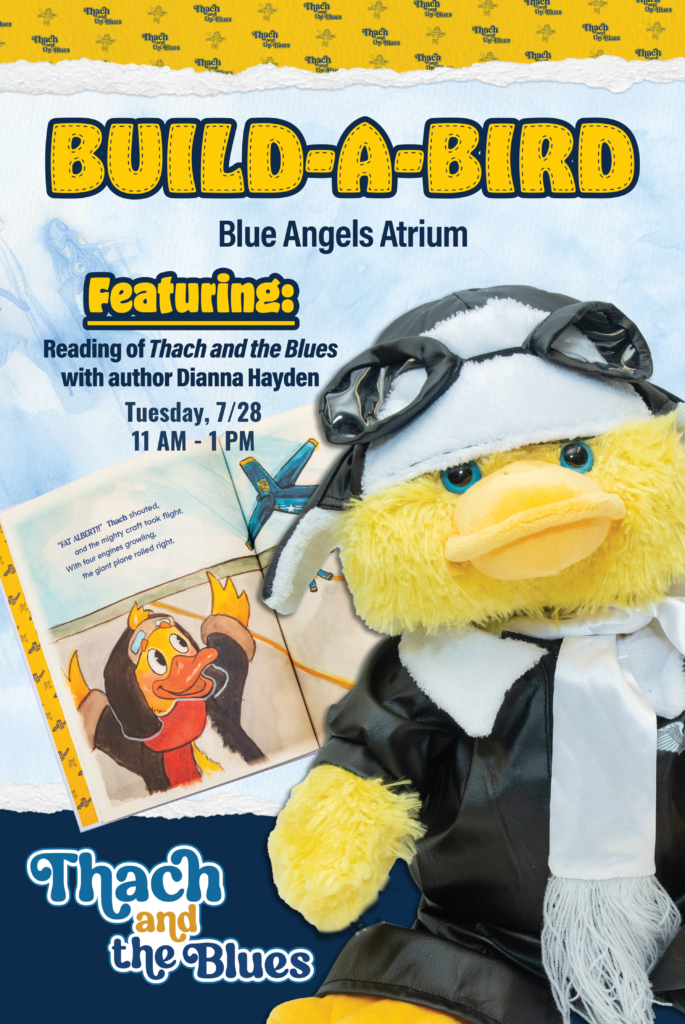 National Naval Aviation Museum Invites Families to "Build-A-Bird" Storytime Event Inspired by New Children's Book… “Thach and the Blues” Author To Read at Event