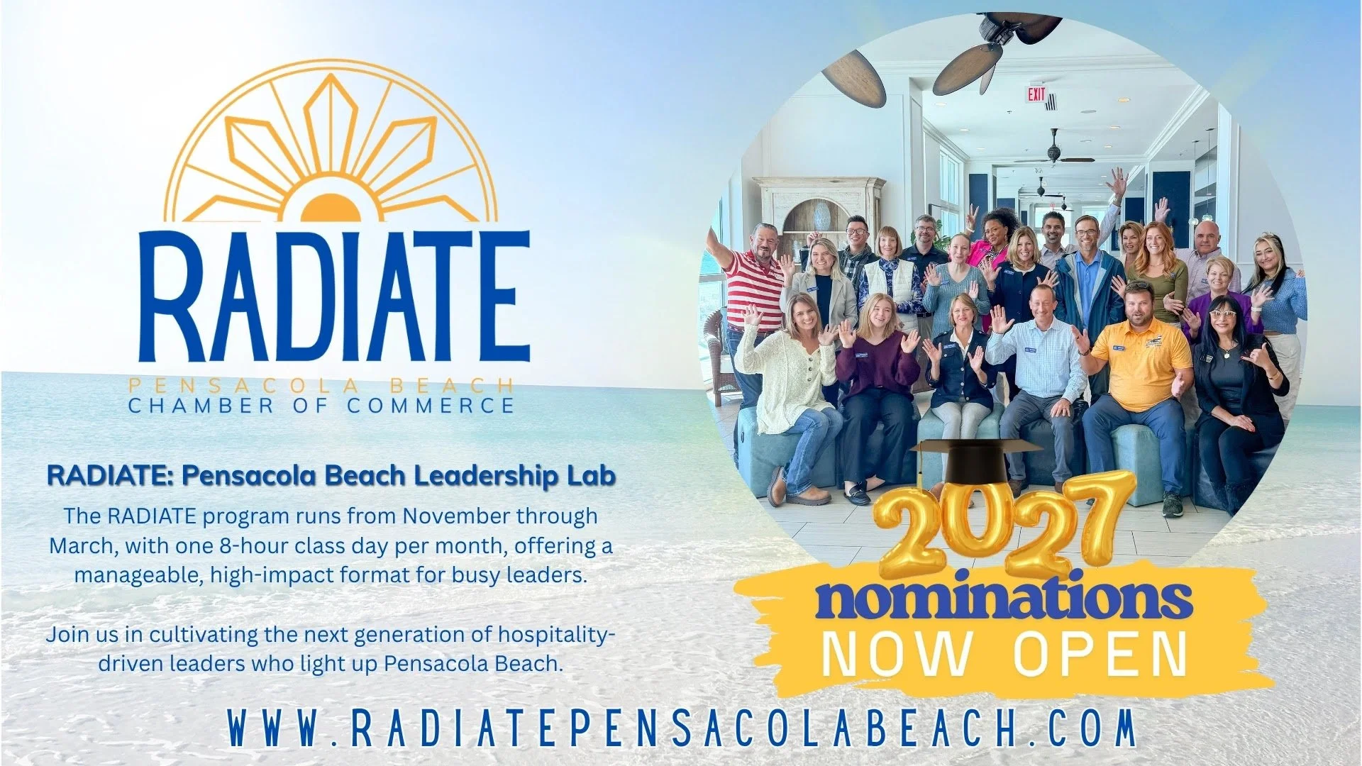Beach Chamber Opens Nominations for RADIATE: Leadership Lab