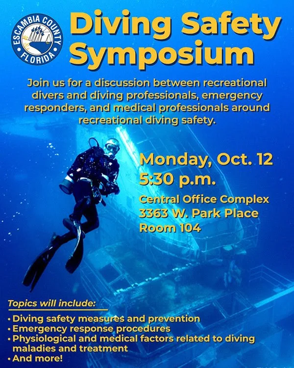 Escambia County Hosts Diving Safety Symposium