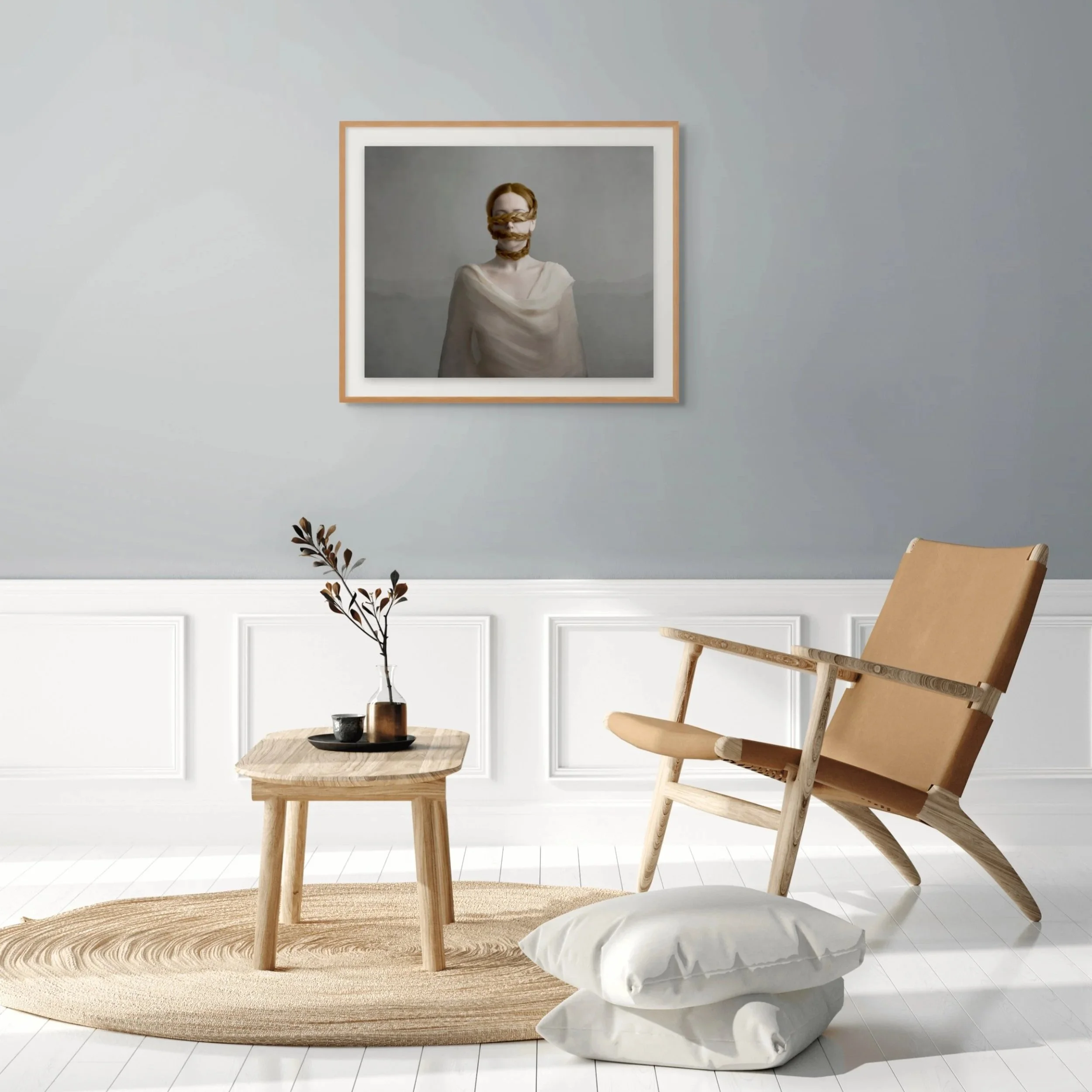 Art Print - Self Censored- Room Decor - 32x40 in