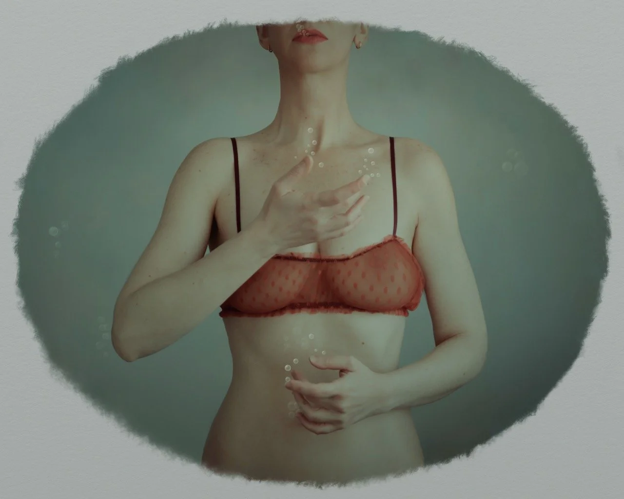Art Print - Drowning - By Ale Fragoso
