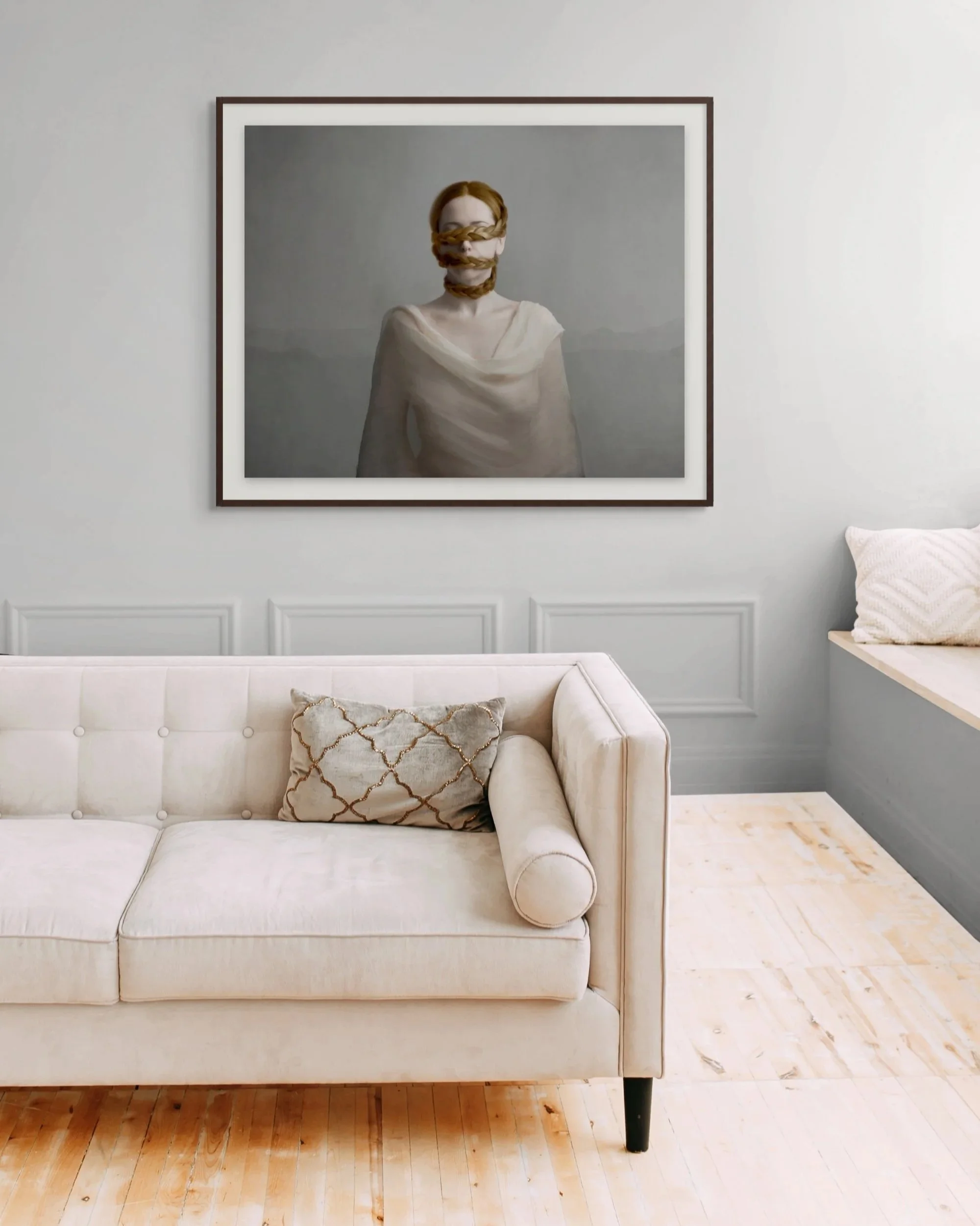 Art Print - Self Censored- Room Decor - 40x50 in