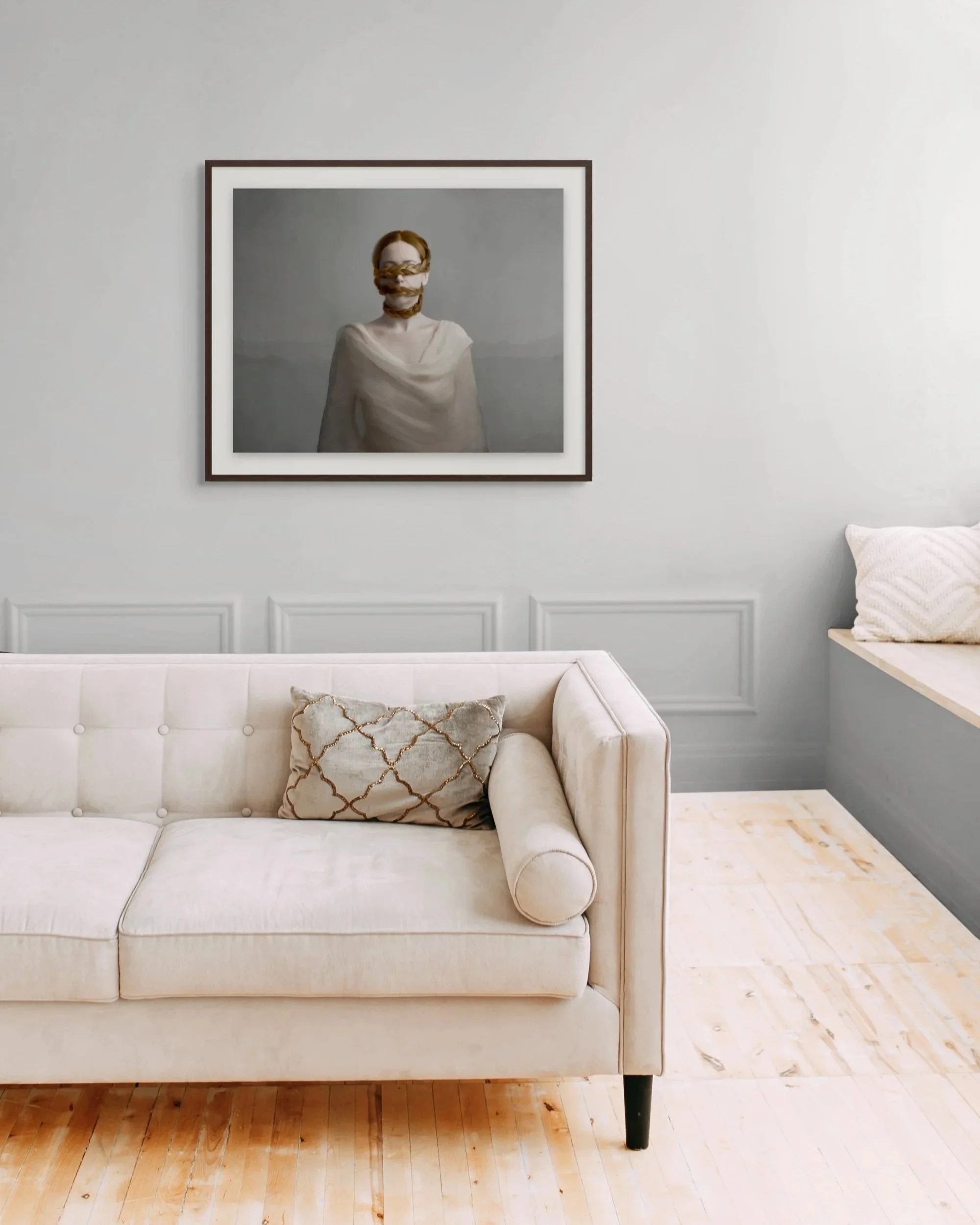 Art Print - Self Censored- Room Decor - 32x40 in