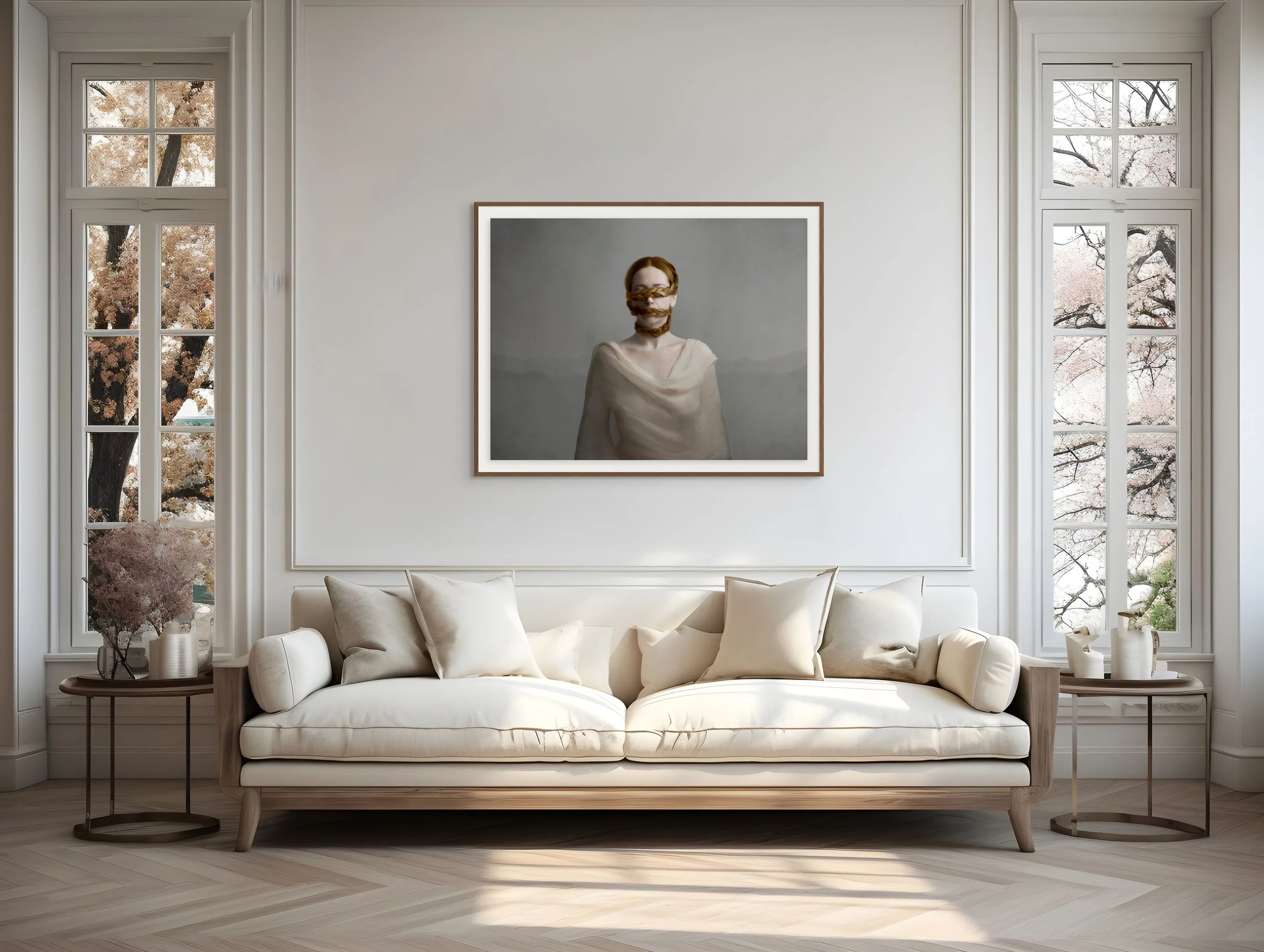 Art Print - Self Censored- Room Decor - 40x50 in