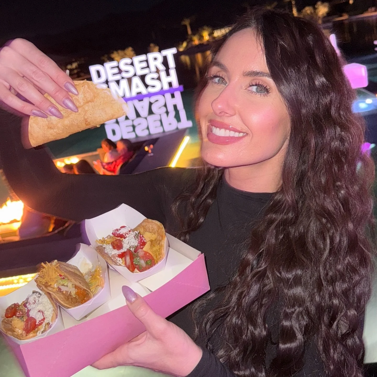 Thank you to @desertsmash for having us as a culinary partner at such an incredible event. 🌴✨

Nothing makes us happier than seeing everyone enjoying Chicas Tacos, great music, and even better vibes under the desert lights.

Grateful to be part of a