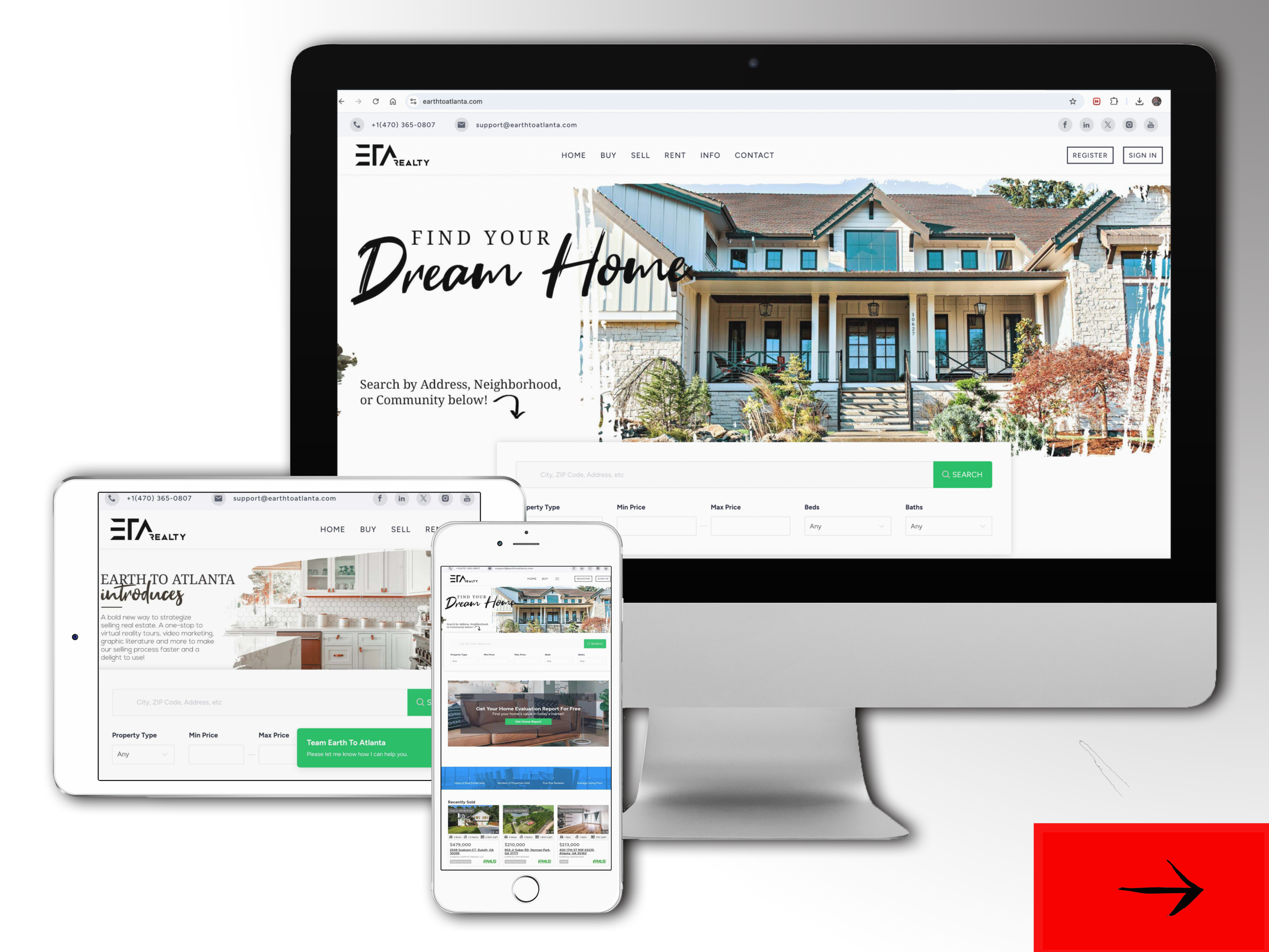 Earth to Atlanta Real Estate