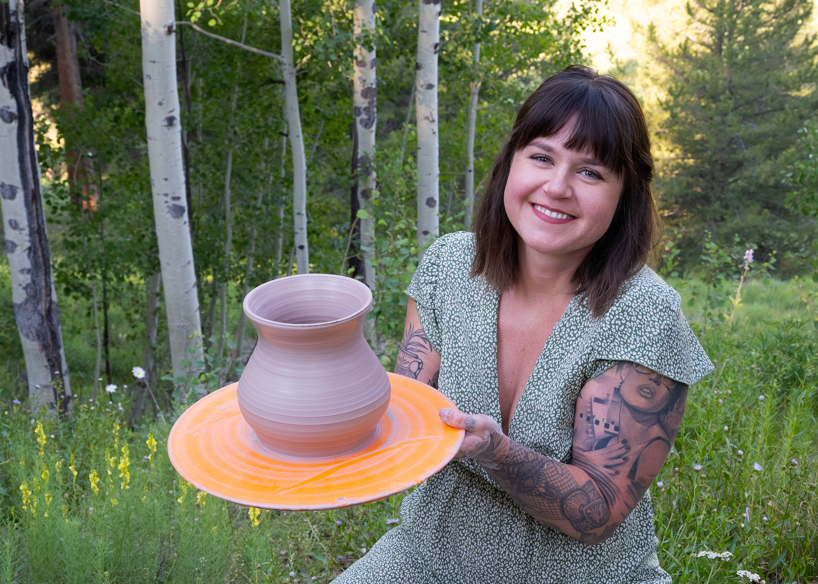 molly makes pottery