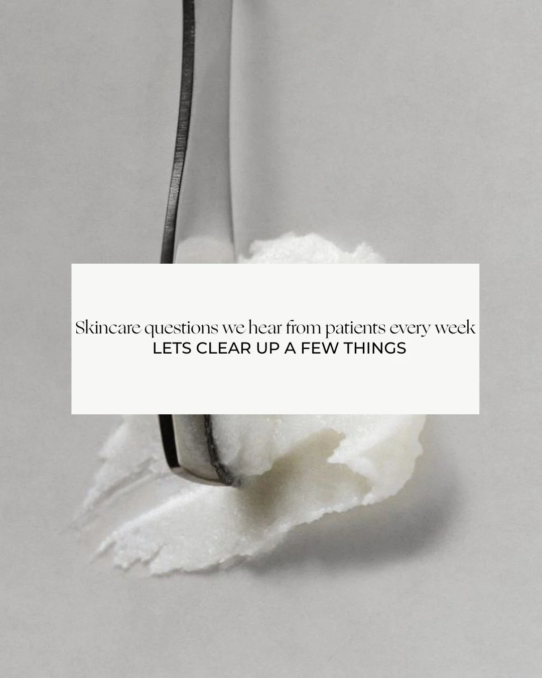 There&rsquo;s no shortage of skincare advice online but not all of it is helpful 🤍

We&rsquo;re still debunking these myths because they often lead to irritation, frustration, and stalled results. Healthy skin isn&rsquo;t about doing more or pushing