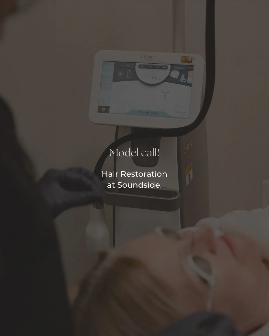 We&rsquo;re excited to introduce a new chapter at Soundside: Hair Restoration 🤍

This structured program is designed to support scalp health and improve the appearance of thinning or reduced hair density through a series of in-clinic treatments and 