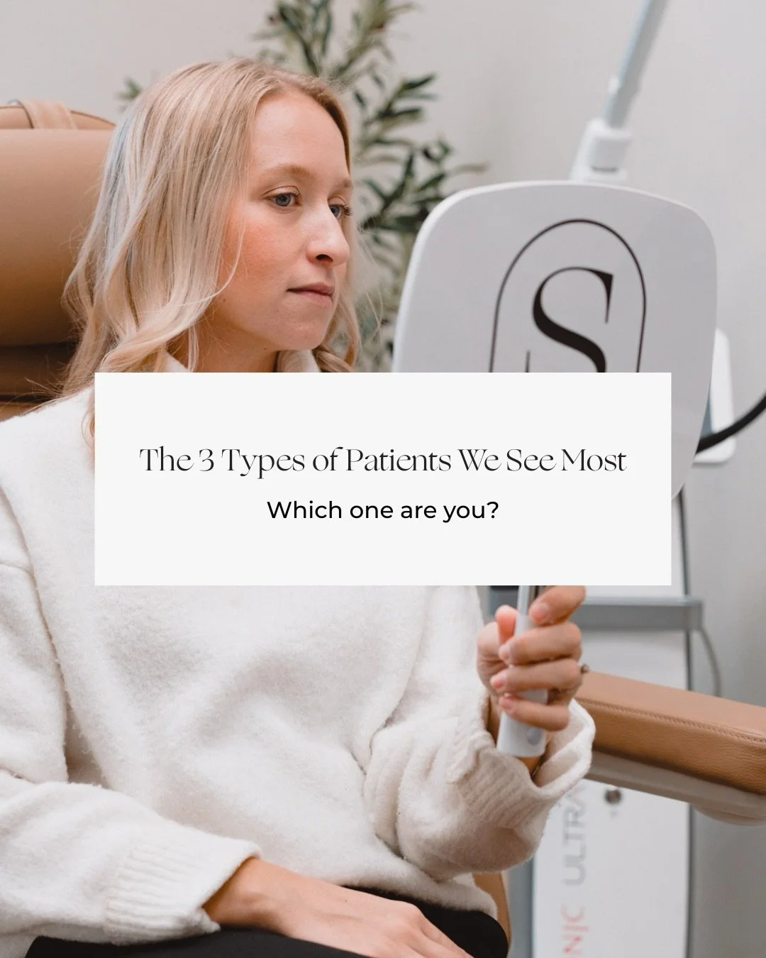 Every patient comes in with different energy, different goals, and different levels of comfort 🤍

Our role isn&rsquo;t to push treatments it&rsquo;s to guide, educate, and build a plan that fits you.

Which one are you?

𝐒𝐎𝐔𝐍𝐃𝐒𝐈𝐃𝐄
𝙎𝙠𝙞𝙣 