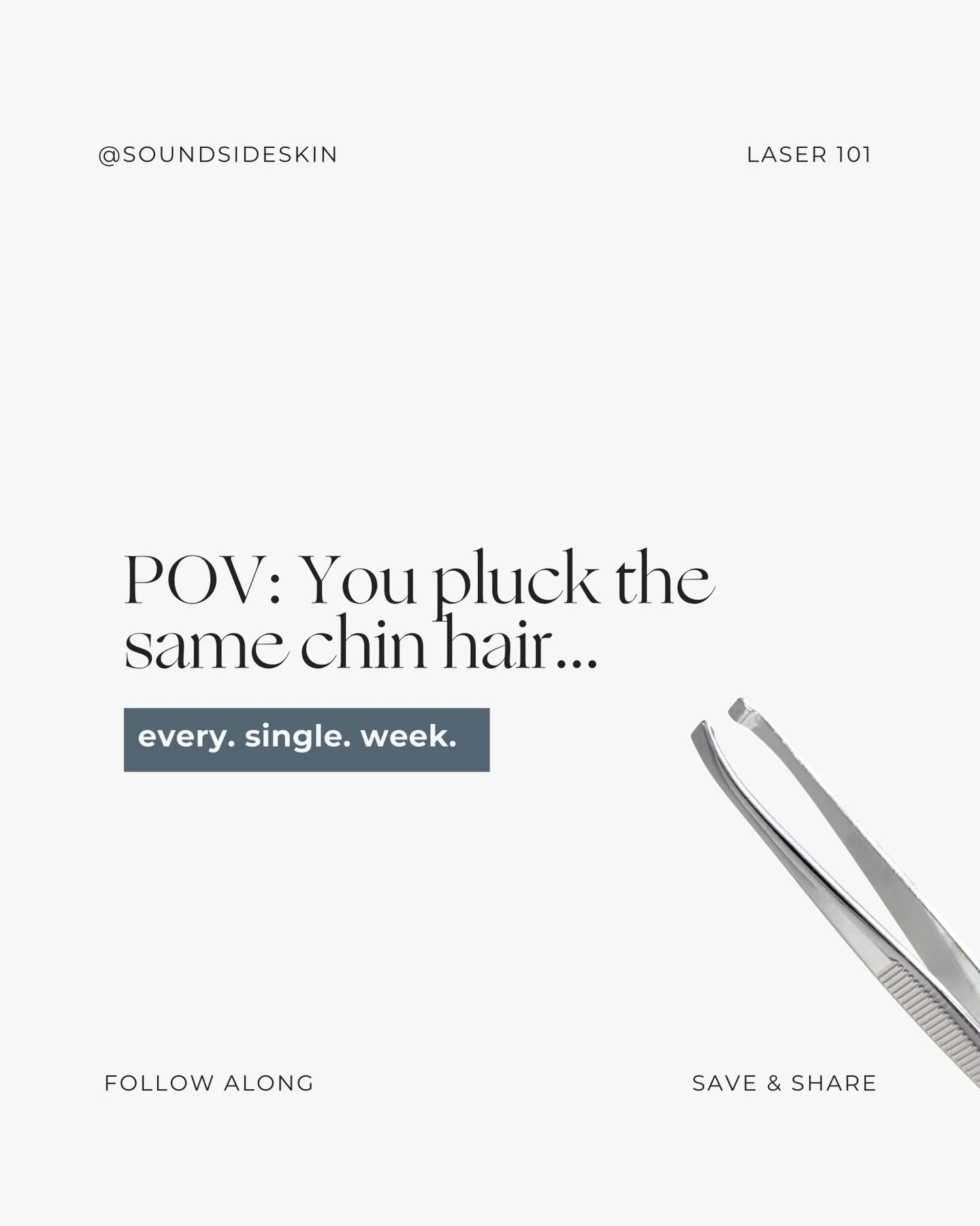 That one chin hair that seems to appear overnight is something many women begin to notice as hormones shift.

In many cases, it isn&rsquo;t random. It&rsquo;s hormonally mediated hair growth, where hair follicles become more responsive to androgens. 