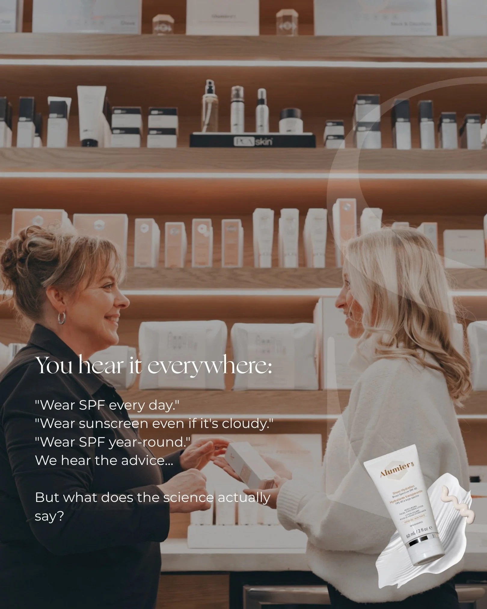 Most people wear sunscreen to prevent a sunburn.

But from a clinical perspective, that&rsquo;s only a small part of the story.

Research consistently identifies ultraviolet (UV) radiation as one of the primary drivers of premature skin aging, contri