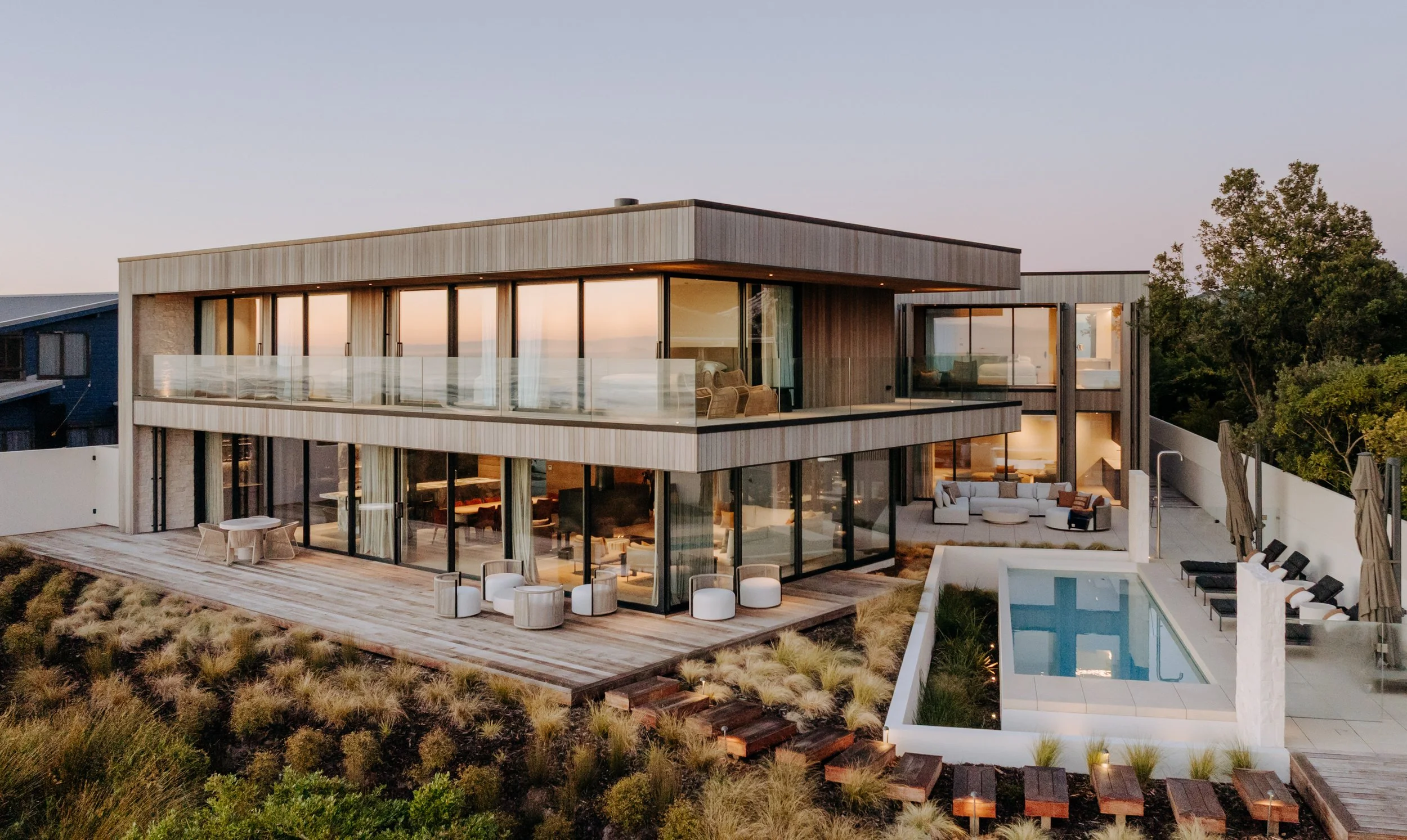 Beachfront new build in Mount Maunganui, Carnachan Architecture