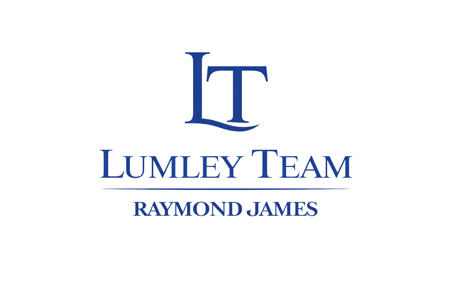 Book cover with the title 'The LUMEY TEAM' and the author's name 'RAYMOND JAMES' in stylized blue text.