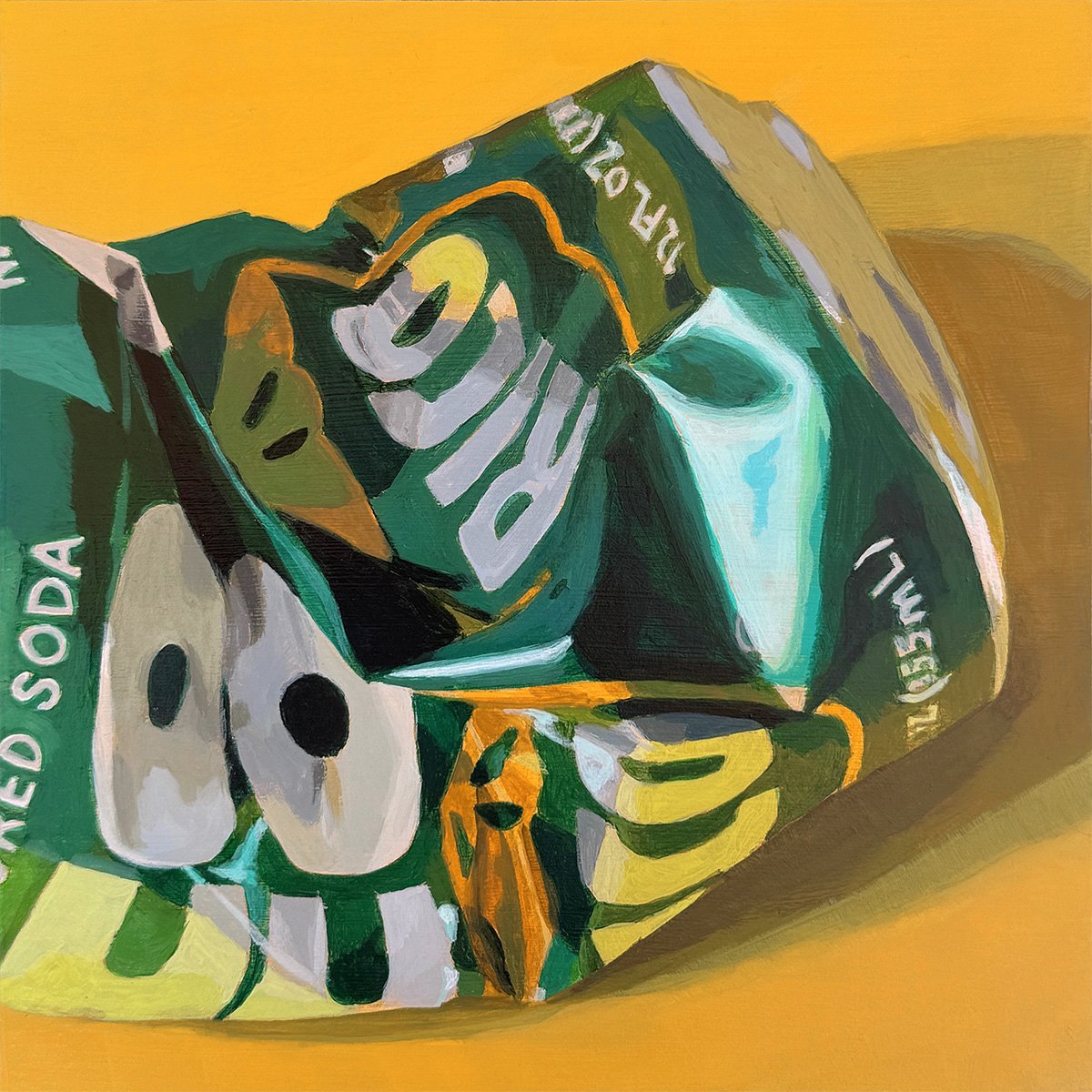  Coco Rico   /  6x6 / Acrylic on panel
