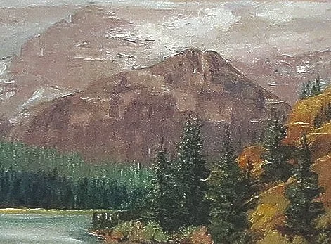 #51 Glacier National Park, MT | September 2107 | Oil on Panel | 12 x 14