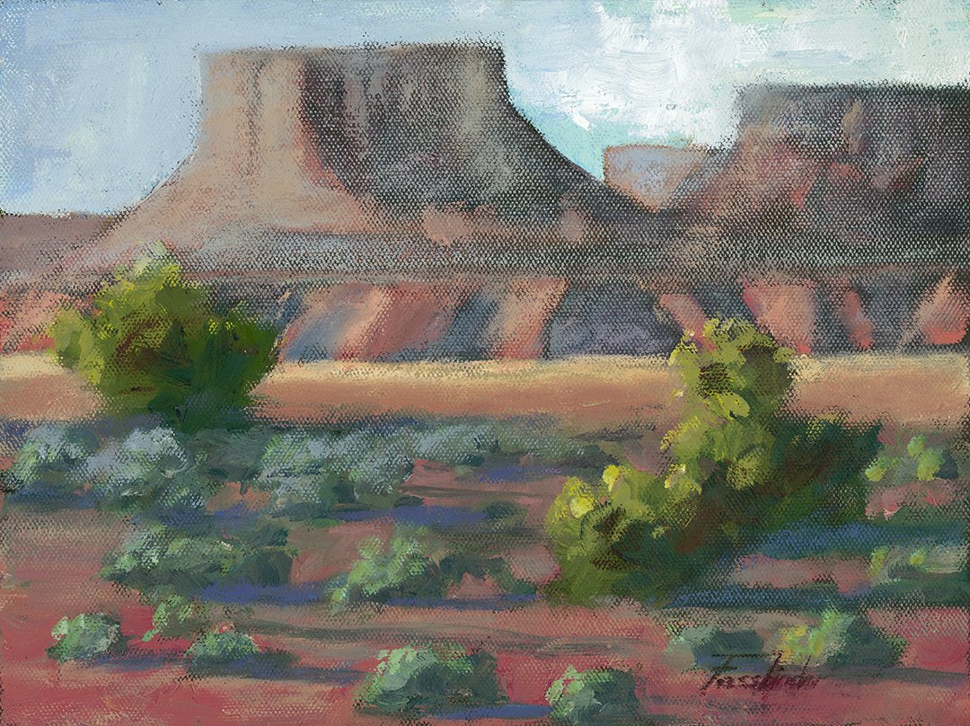 #22 Canyonlands National Park, UT | October 2015 | Oil on Canvas | 10 x 12 