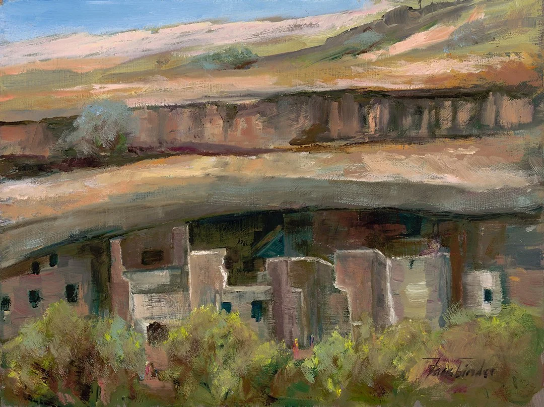 #23 Mesa Verde National Park, CO | October 2015 | Oil on Panel | 10 x 12 