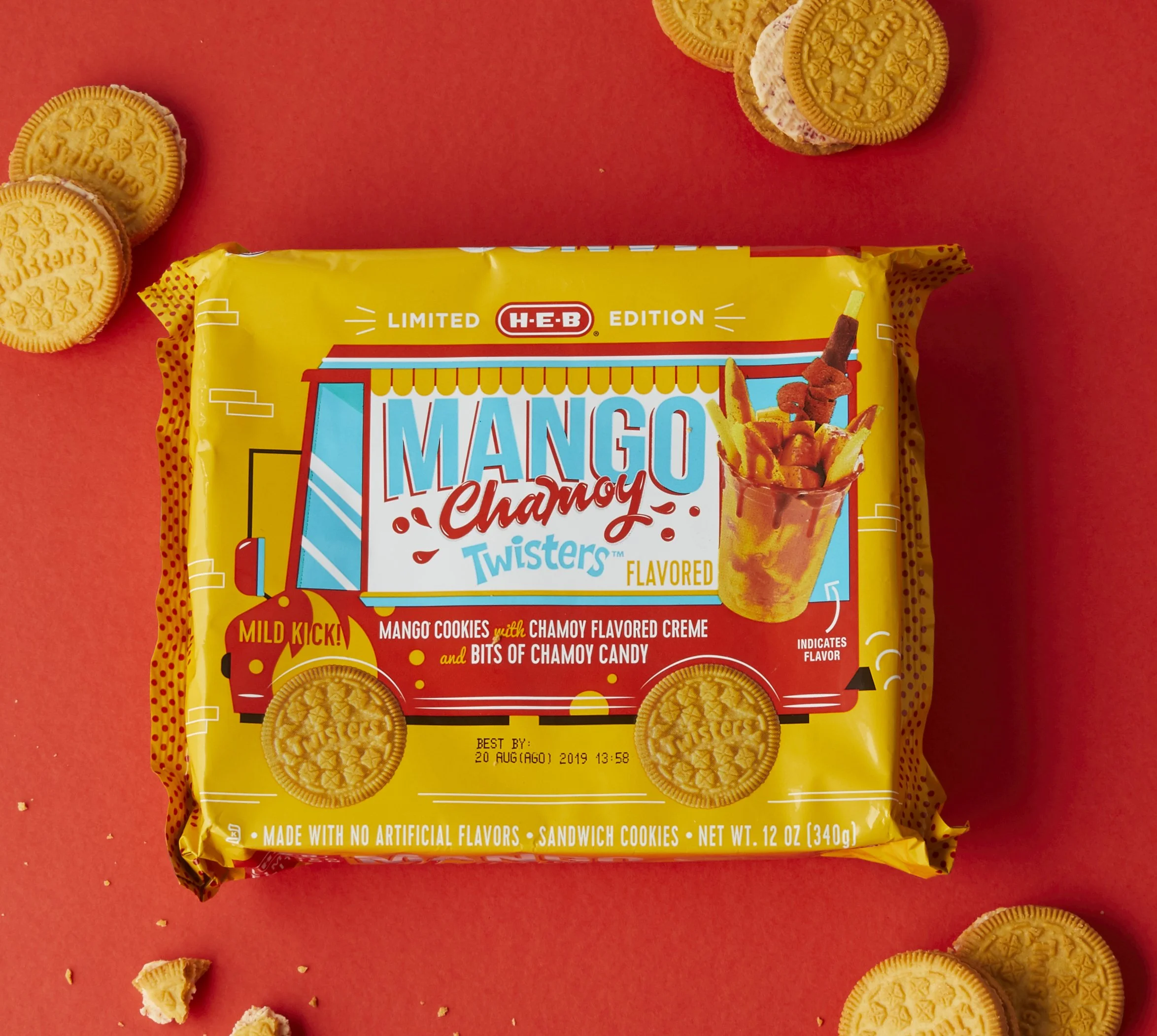 H-E-B Limited Edition Mango Chamoy Twisters