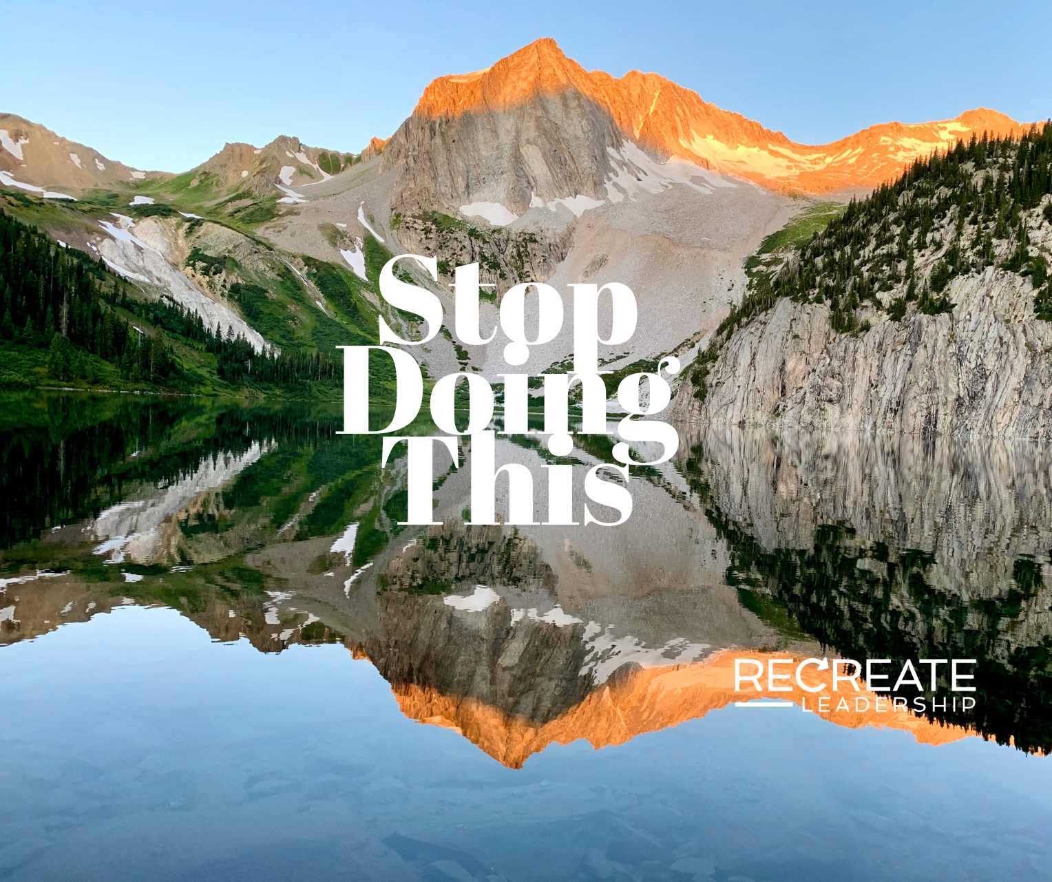 Stop Taking Things Personally
