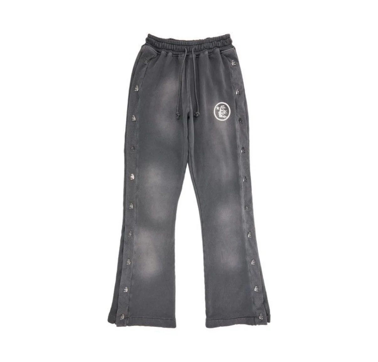 Hellstar Flared Sweatpants - Grey