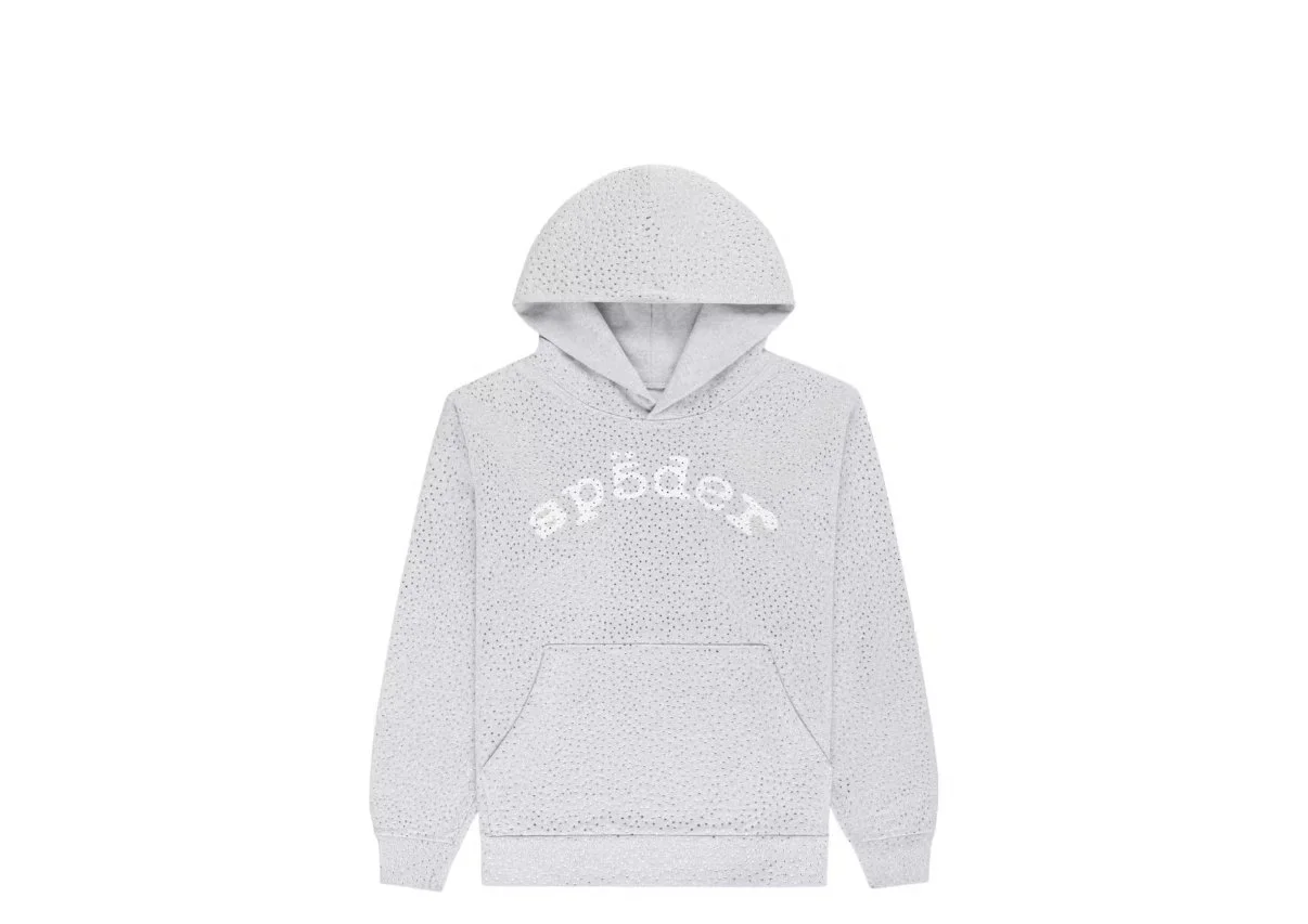 SP5DER VVS Hoodie - Heather Grey