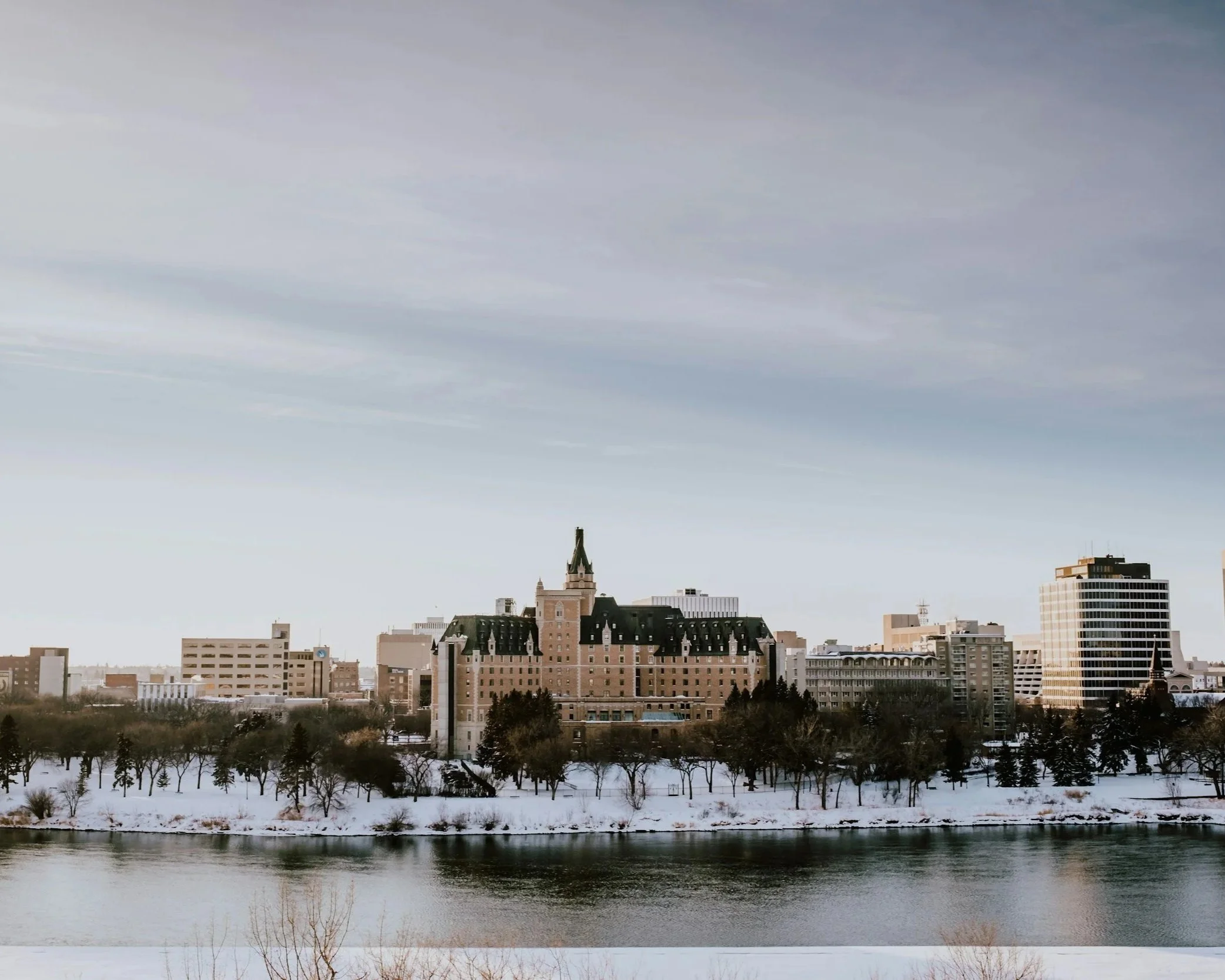 Saskatoon skyline representing local ultrasound services available in Saskatchewan