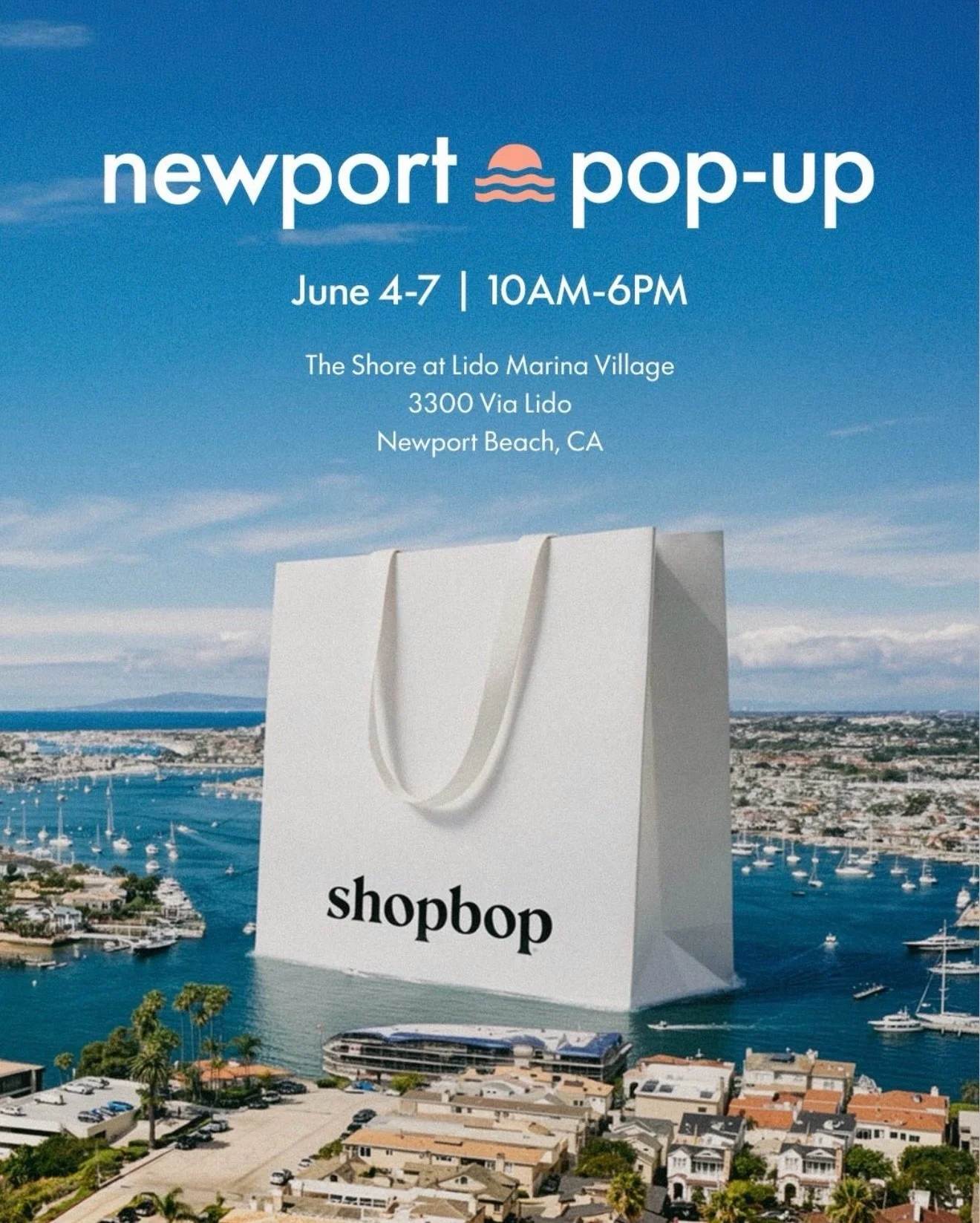 The secret is out!⁠
⁠
@shopbop is making its way to The Shore &amp; we couldn't be more excited.⁠ Expect giveaways, parties, surprises &amp; more.⁠
⁠
Shop your hearts away with a curated selection of goodies from Shopbop &amp; friends. See you next w