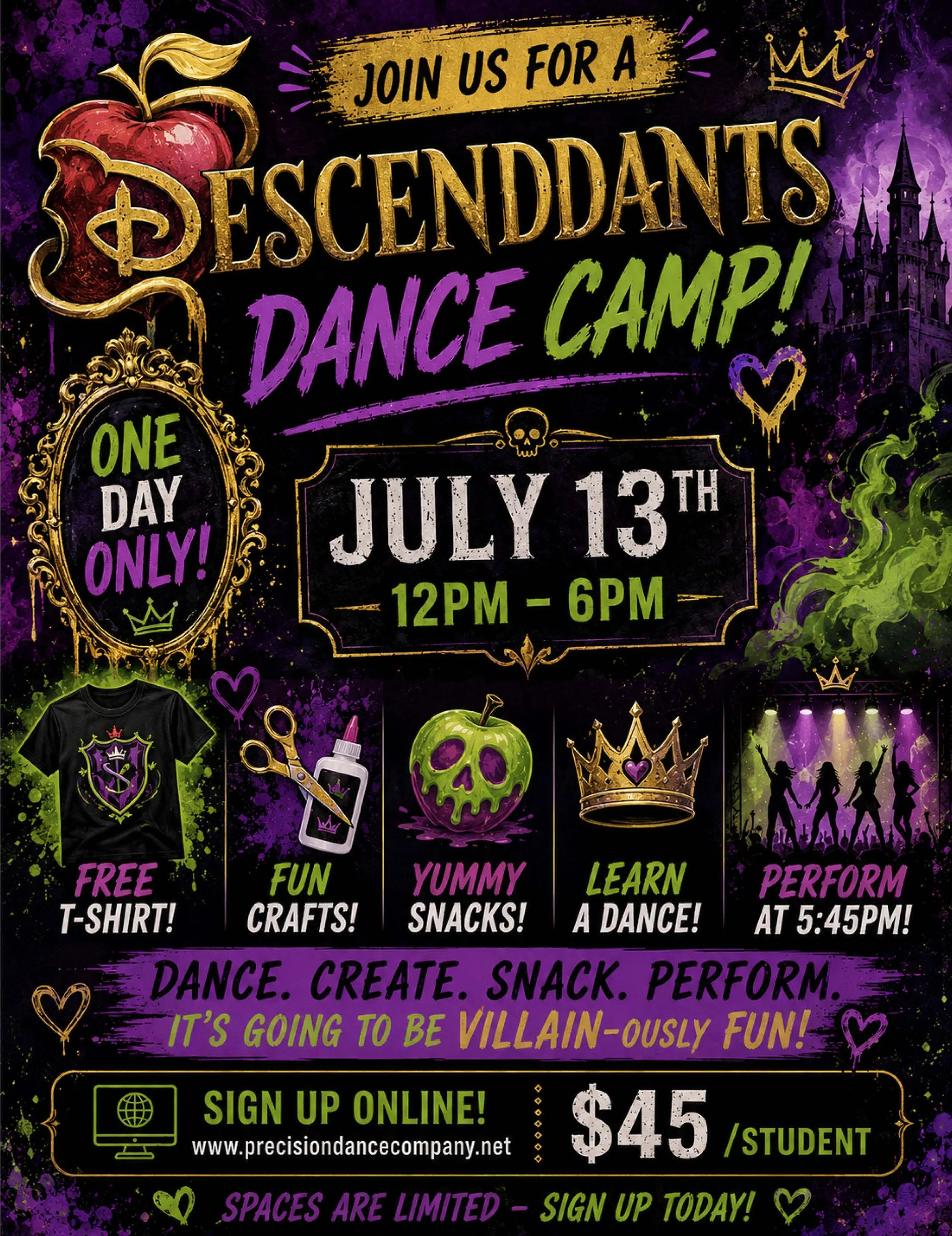 Descendants Dance Camp