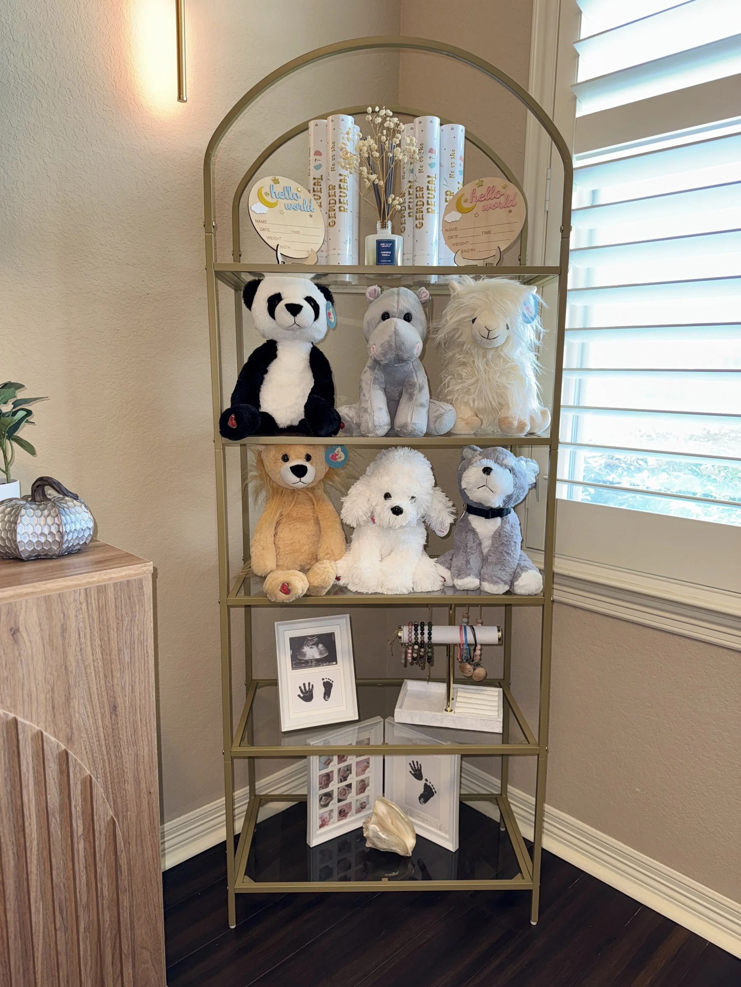 Baby ultrasound keepsakes and heartbeat animals available at Baby Bliss Ultrasound Houston.