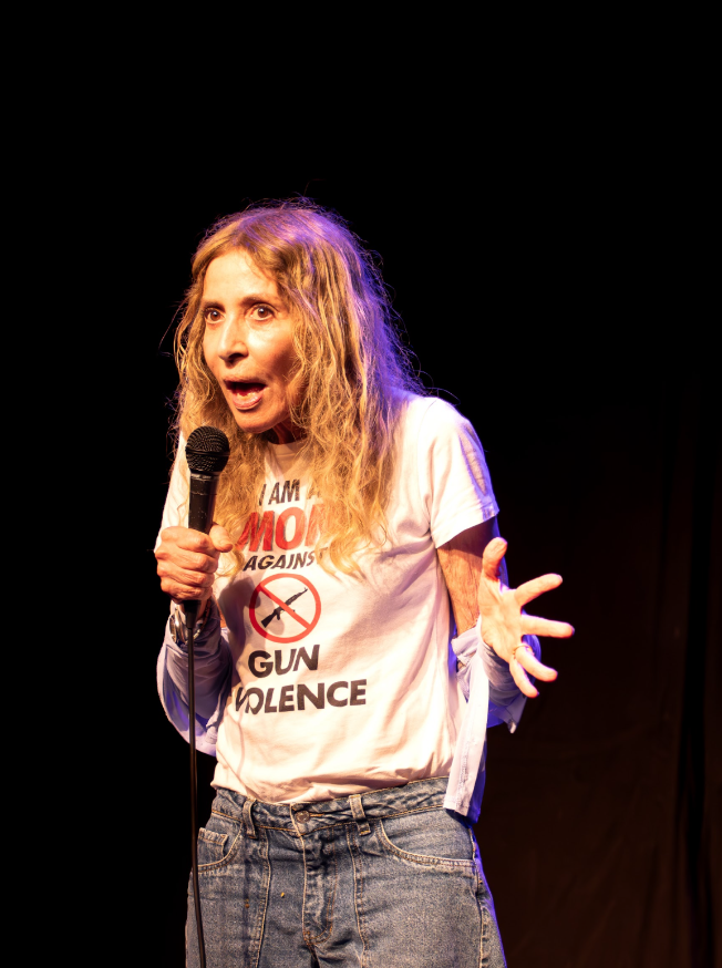 Karen Haber Comic | Los Angeles, CA Mom against gun violence