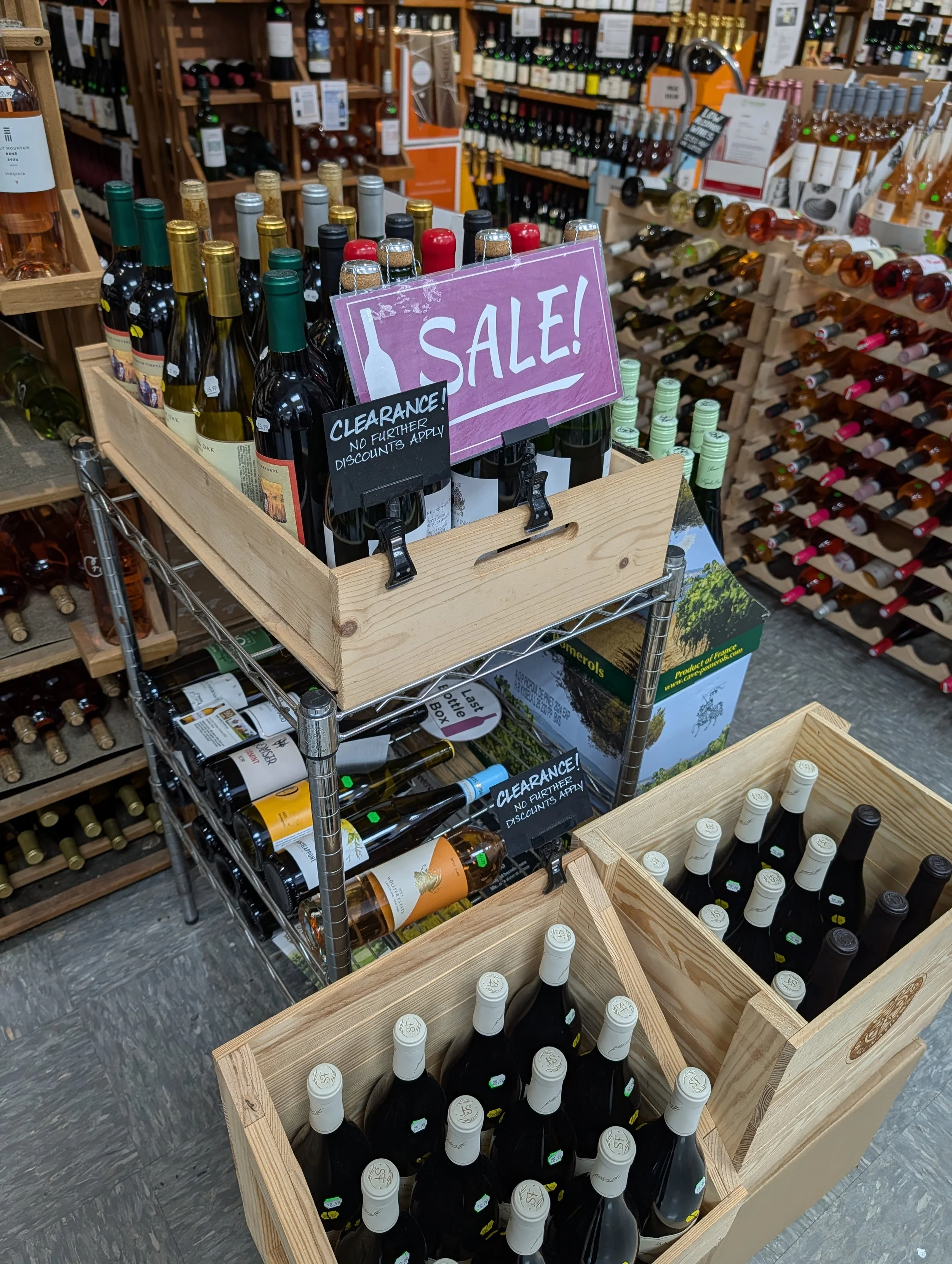 Wine Clearance Sale! 