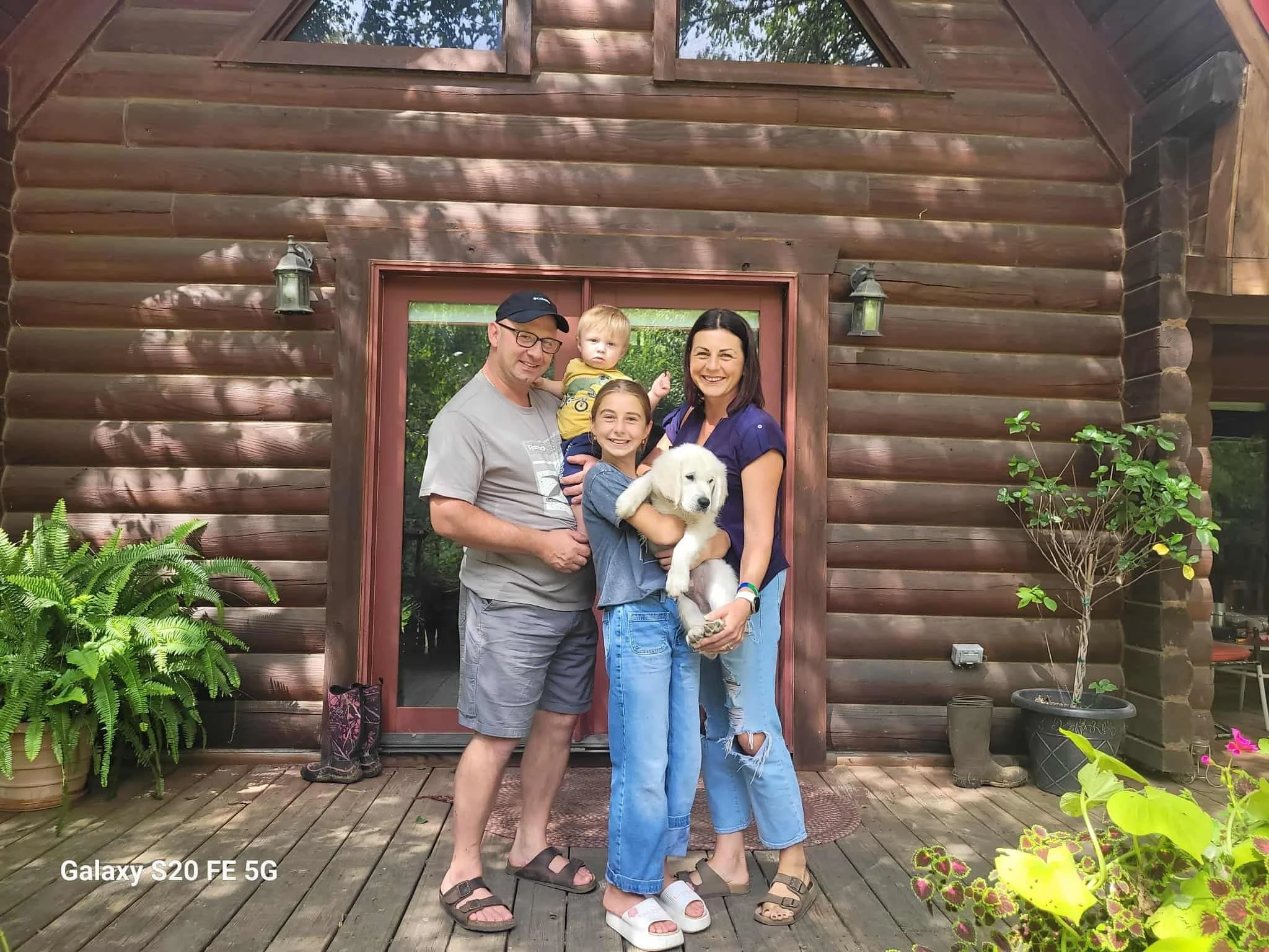 Monika Slaby Family with Milo