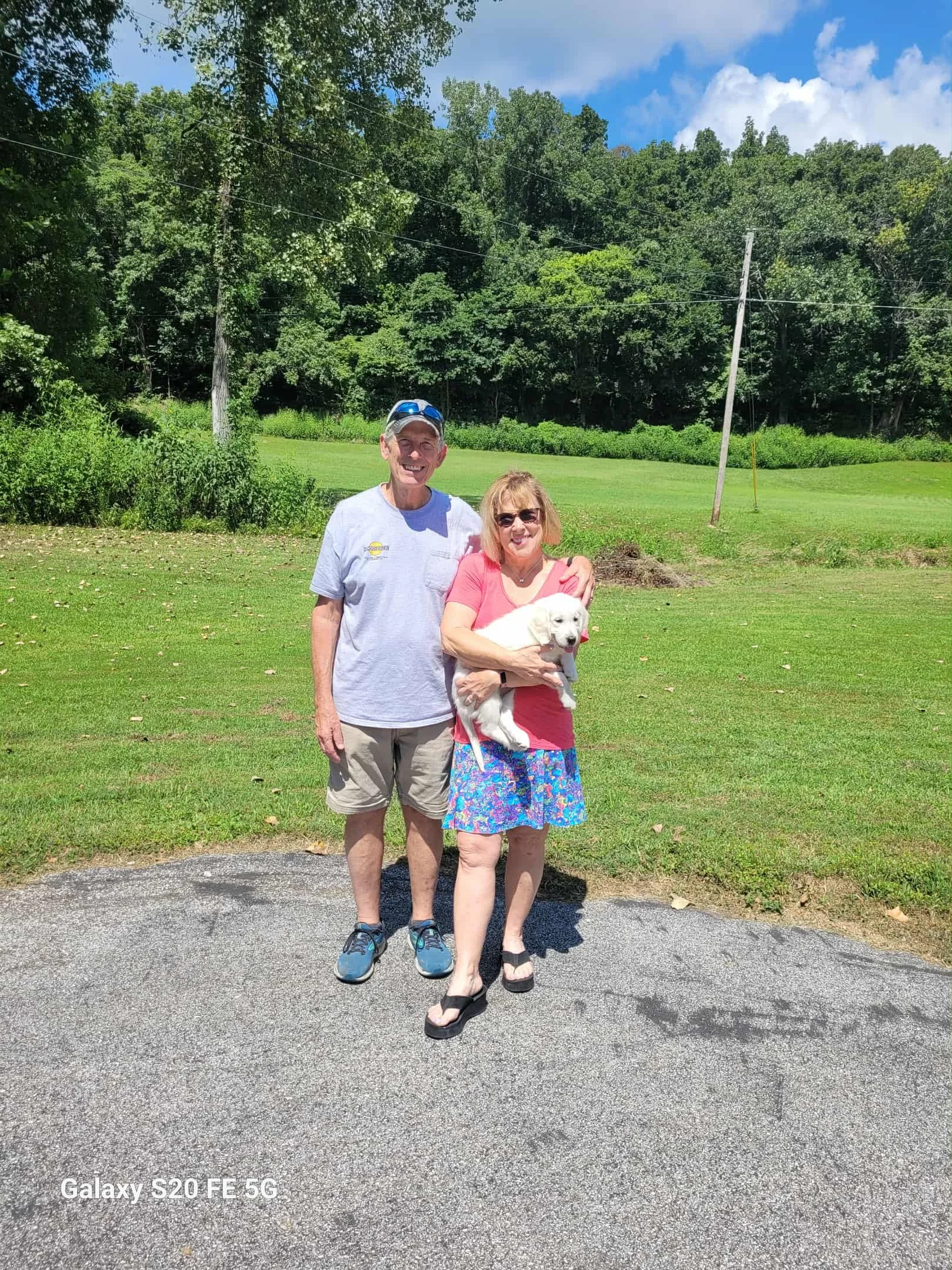 Chris and Faye with Aspen