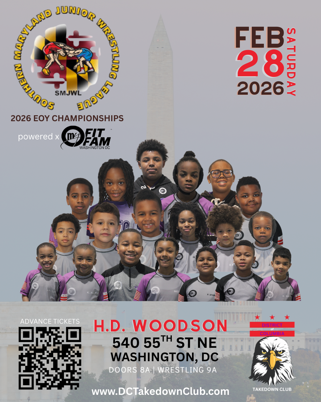 2026 SOUTHERN MARYLAND JUNIOR WRESTLING LEAGUE CHAMPIONSHIP