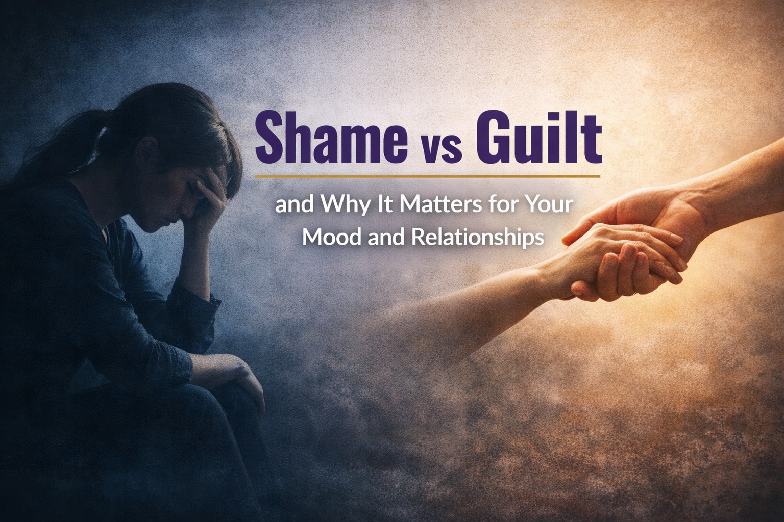 Shame vs Guilt and Why It Matters for Your Mood and Relationships