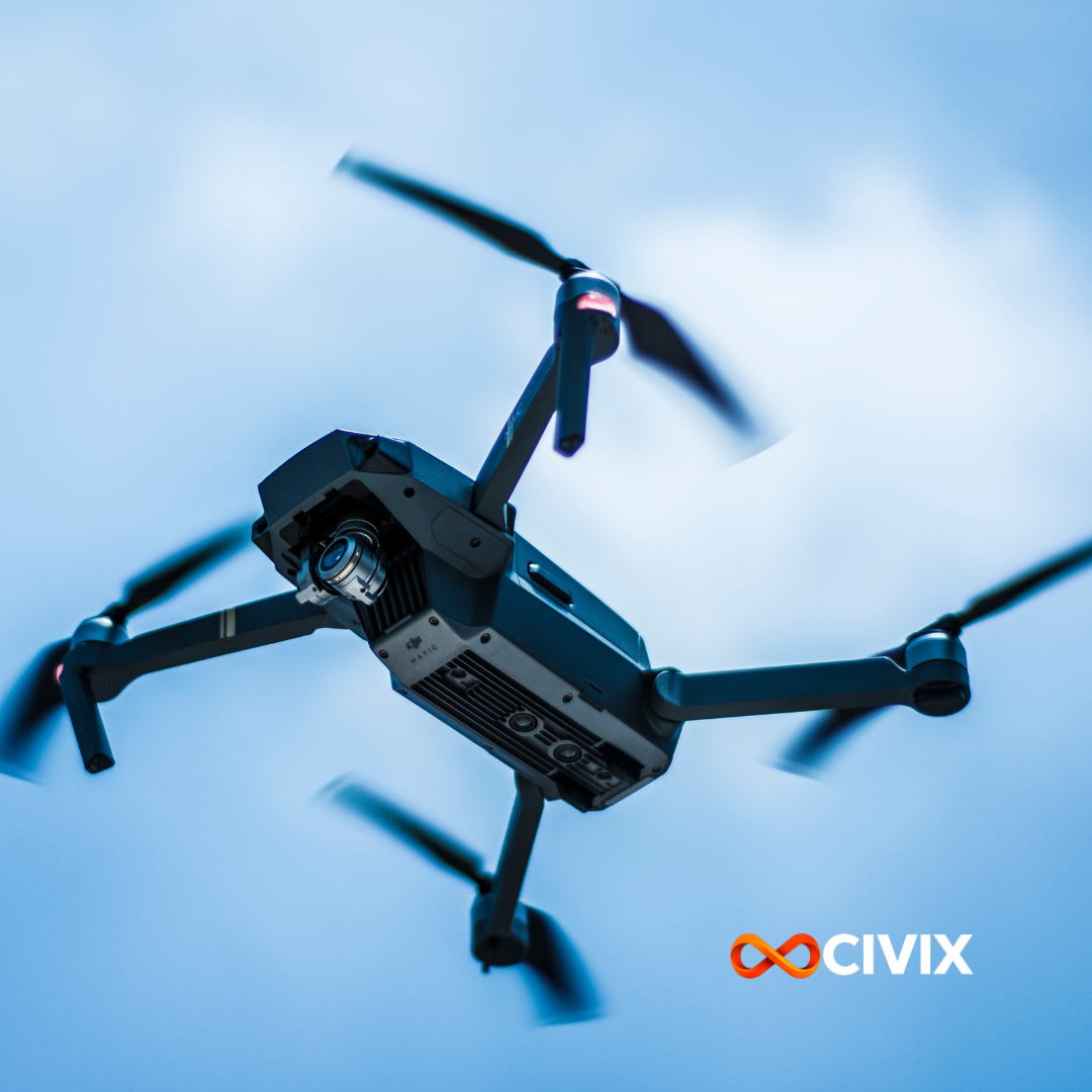 Levantamiento fotogramétrico con dron para documentación, medición y análisis de terrenos.
