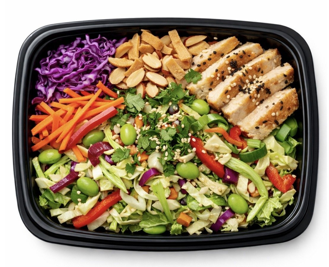 Grilled Chicken Asian Crunch Salad