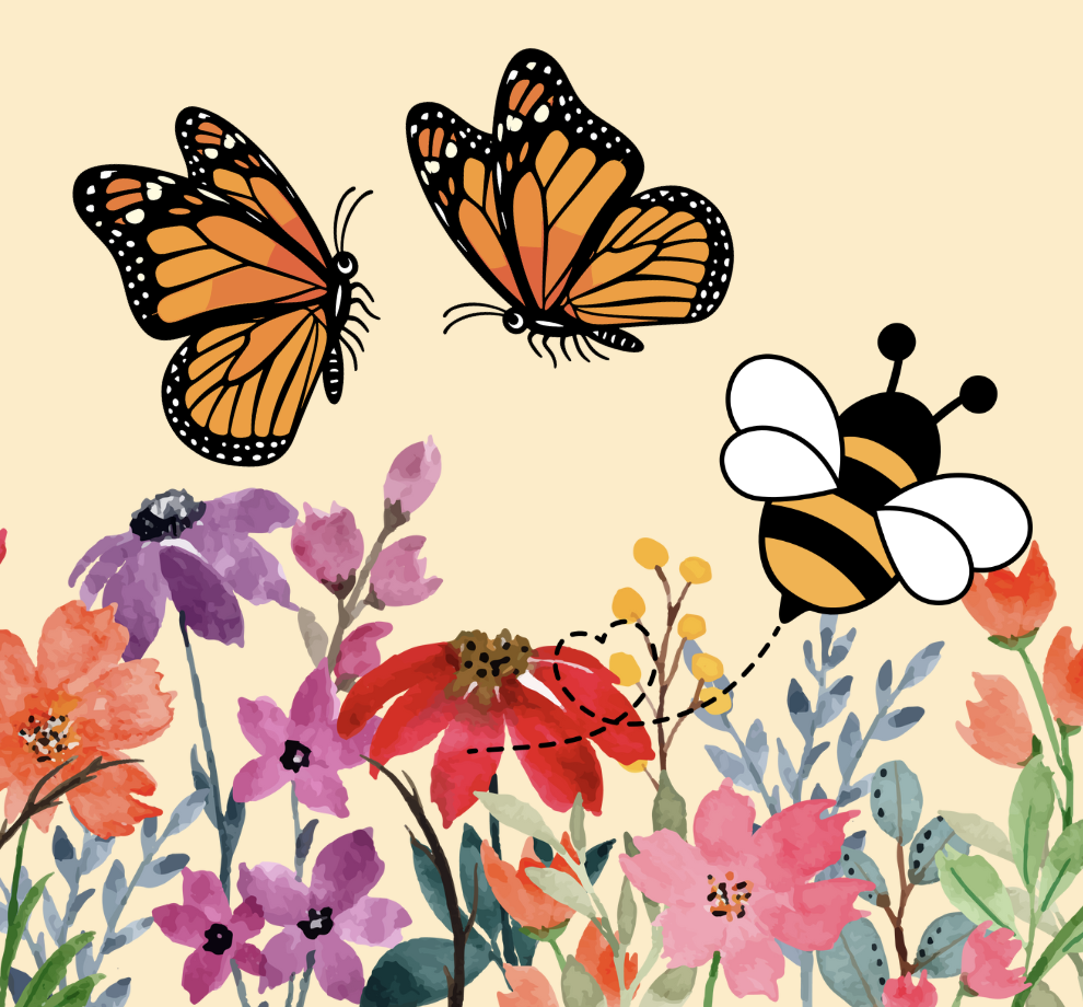 Spring Fling- Adult Dinner Plate